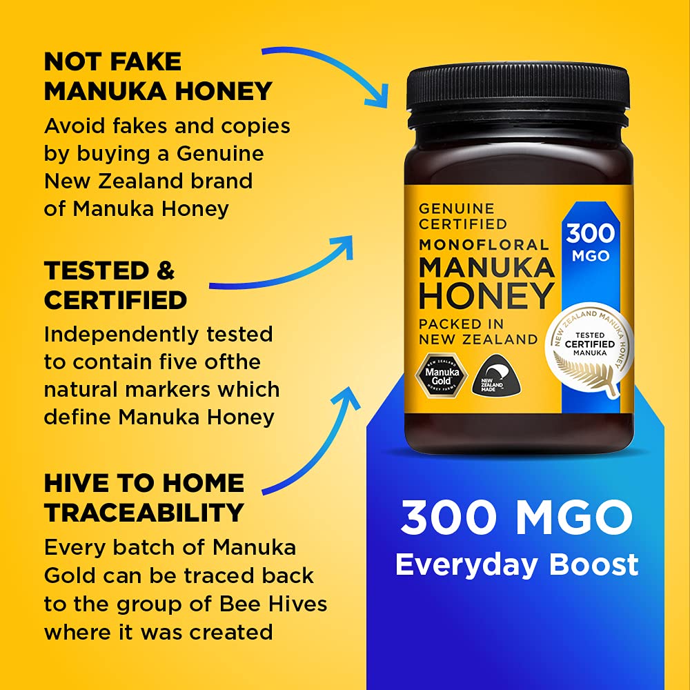 Manuka Gold 300 MGO Manuka Honey, 500 g 10
