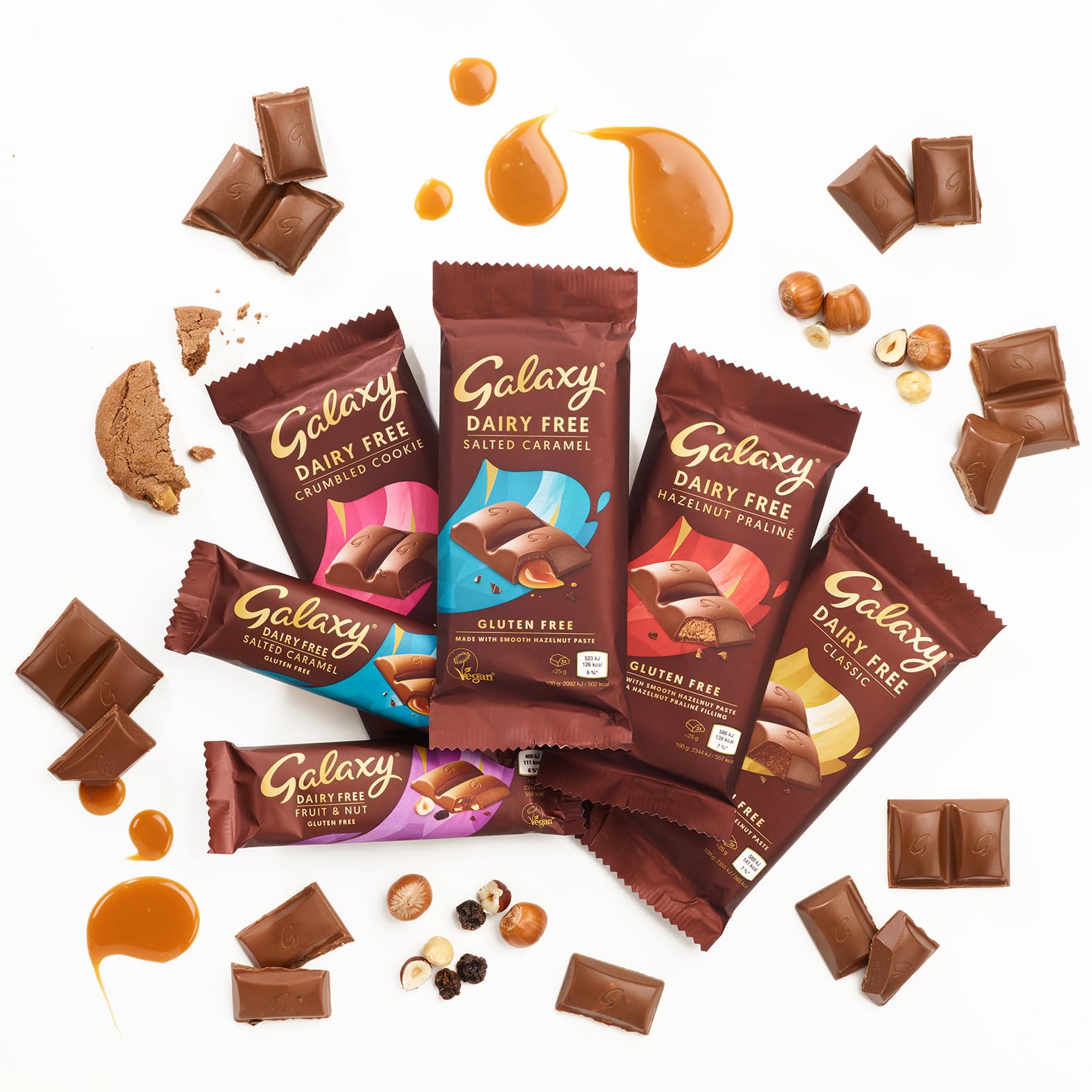 Galaxy Dairy Free Chocolate Bar – Vegane Schokolade mit Haselnusspaste 3