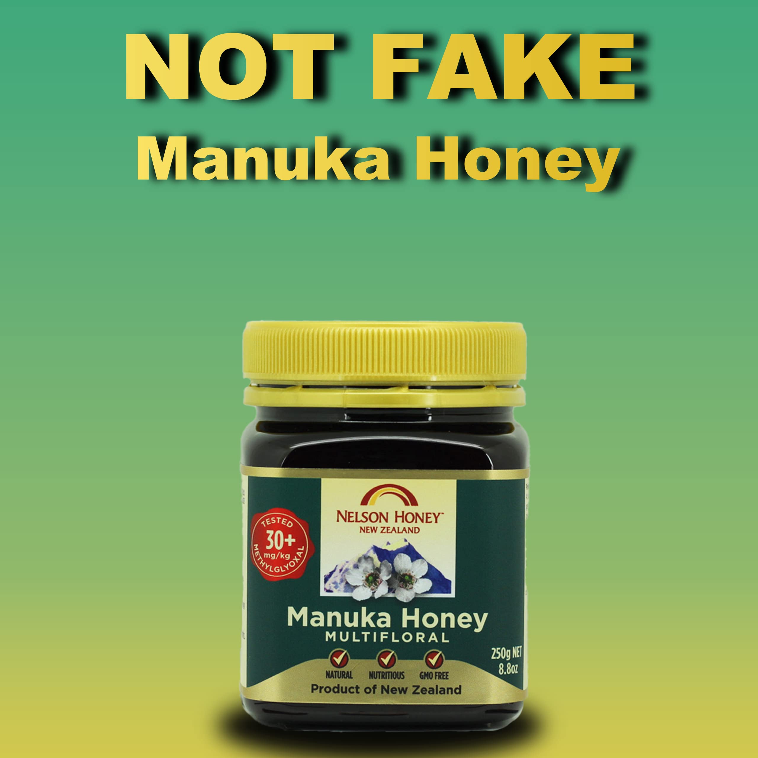Nelson Honey Classic 30+ MG Multifloral Manuka Honey 250g 8