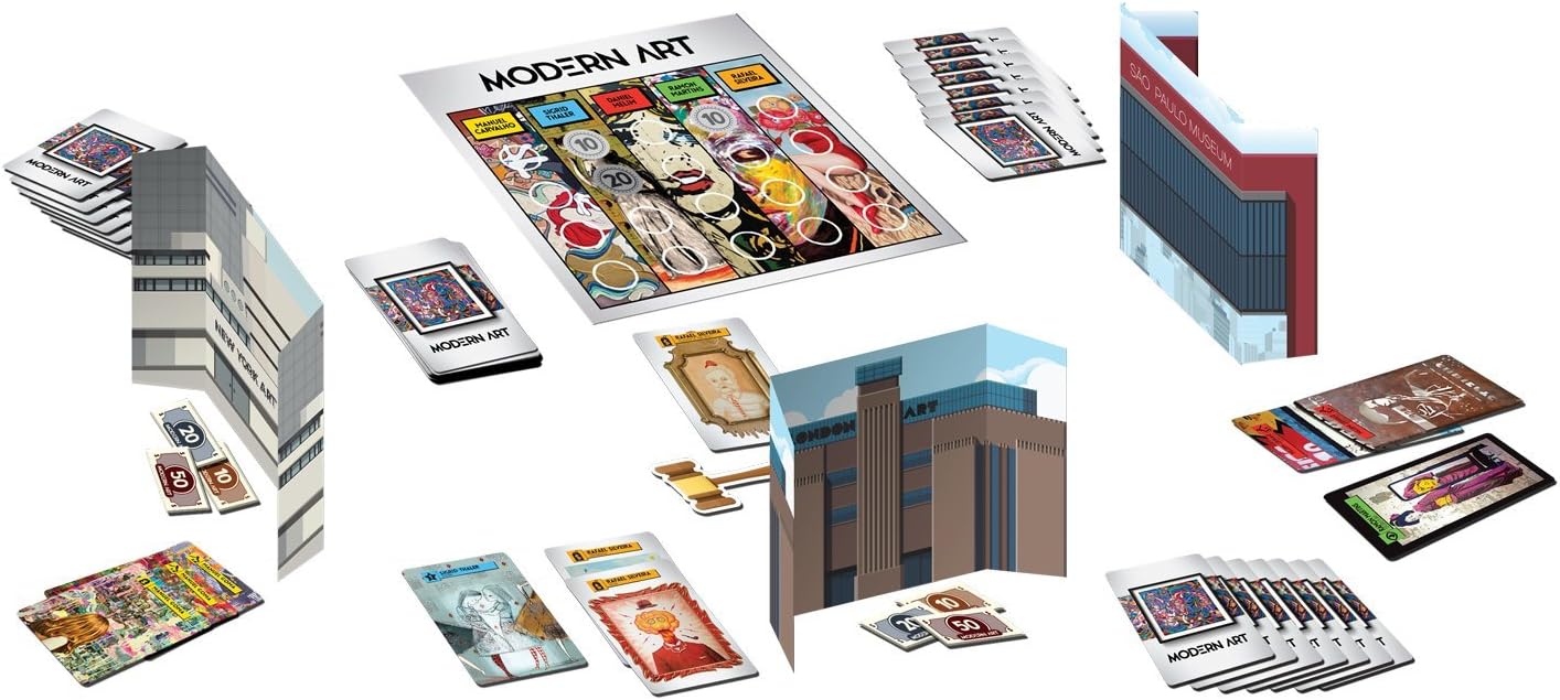 CoolMiniOrNot Modern Art Board Game (MDA001) 3