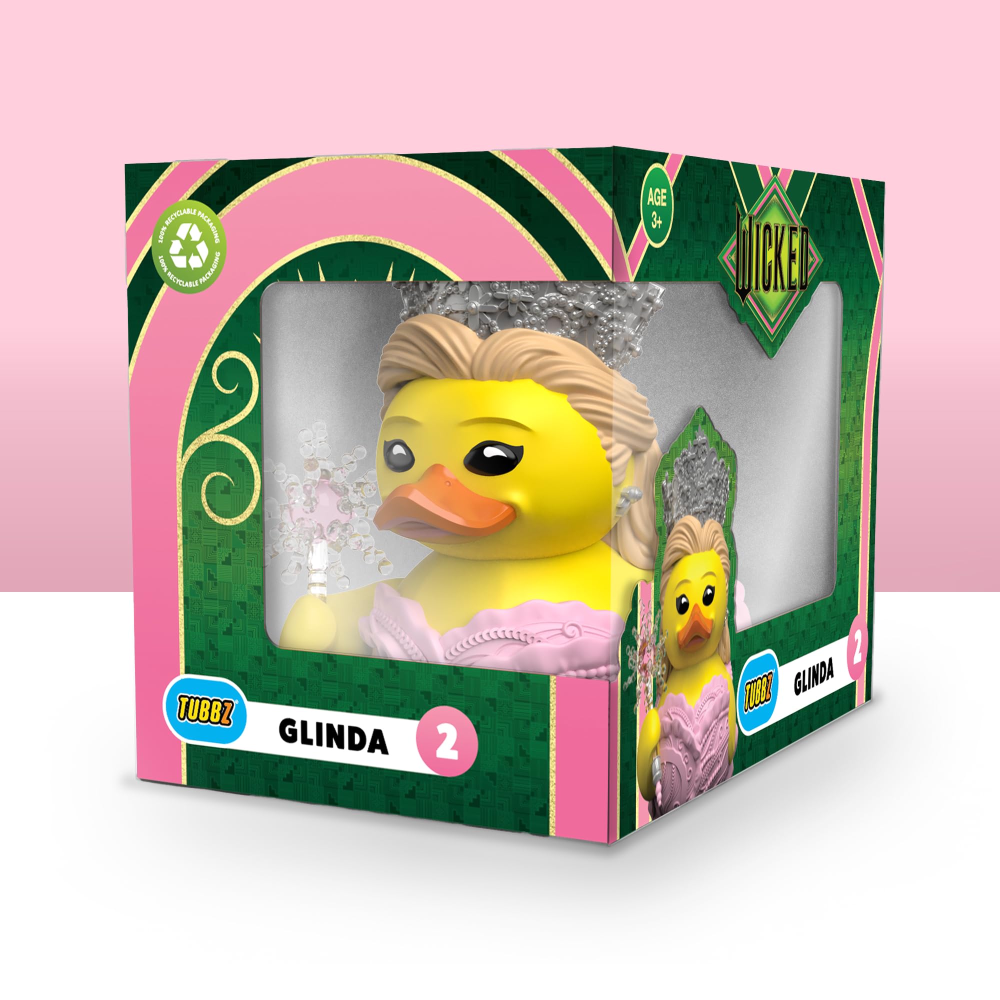 TUBBZ Boxed Edition Wicked - Glinda Upland Cosplaying Duck Vinyl Figure 6