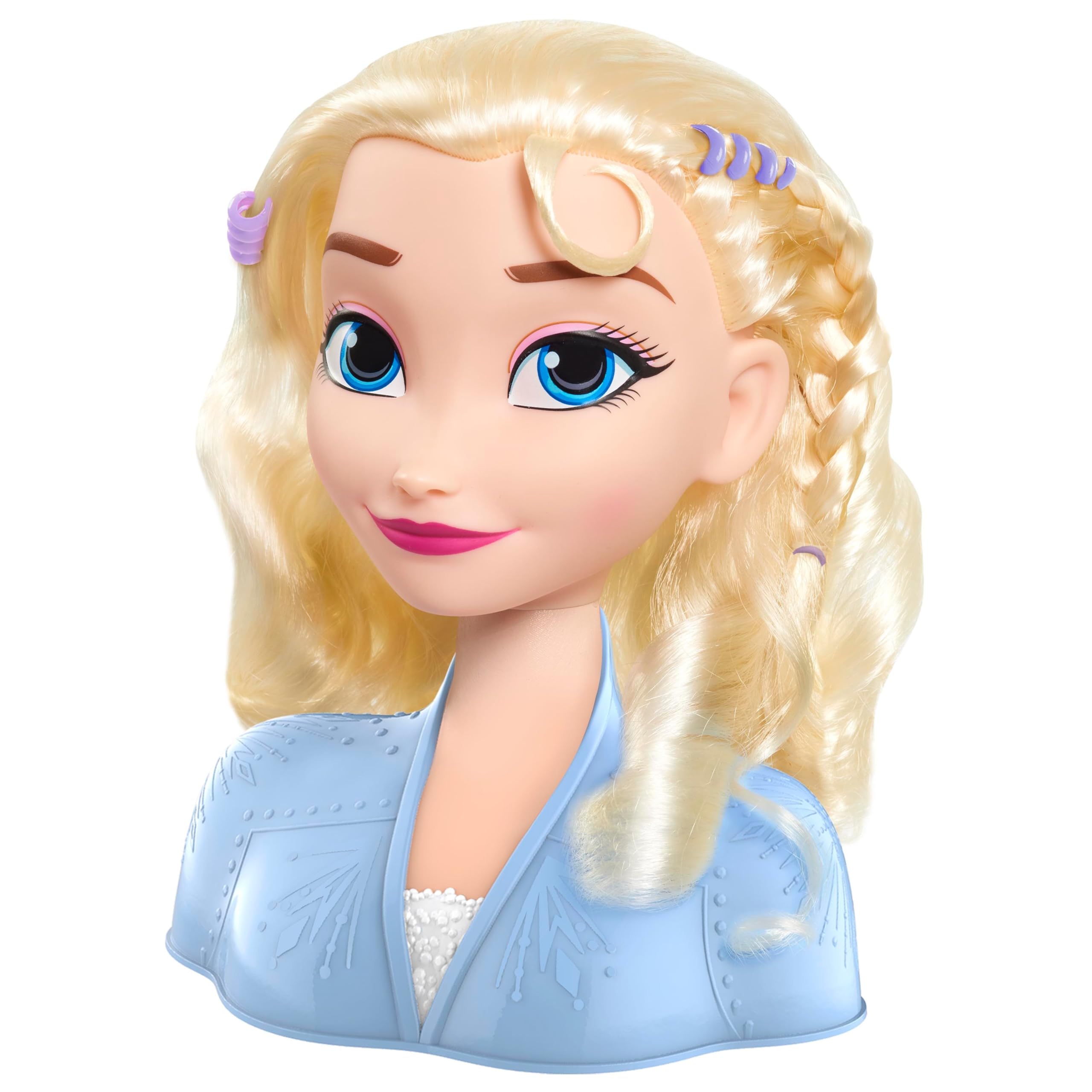 Just Play Frozen II Elsa Styling Head with 13 Hair Accessories 8