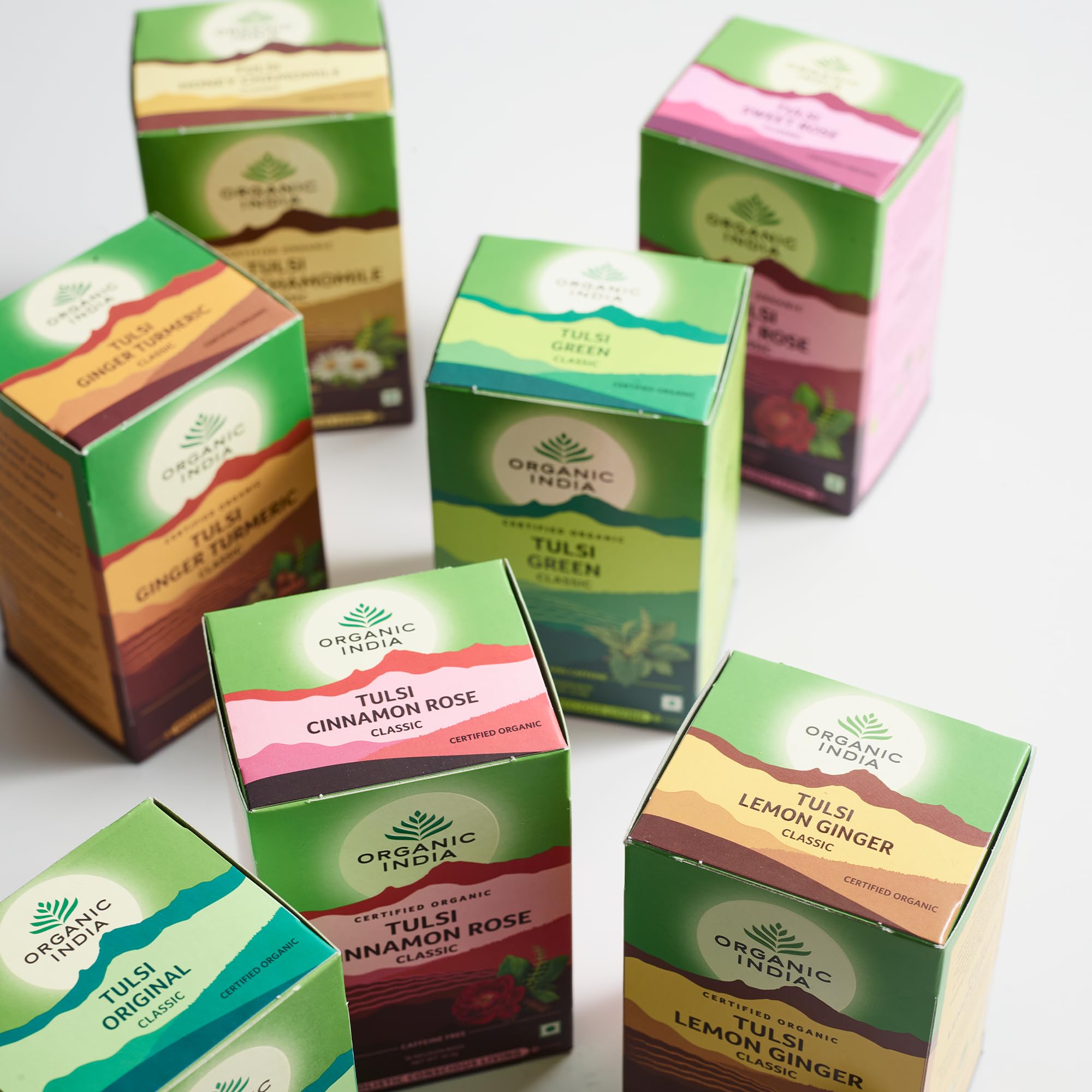 Organic India Tulsi Honey Chamomile Tea, Caffeine-Free, Certified Organic, Plant-Based, 175g 7