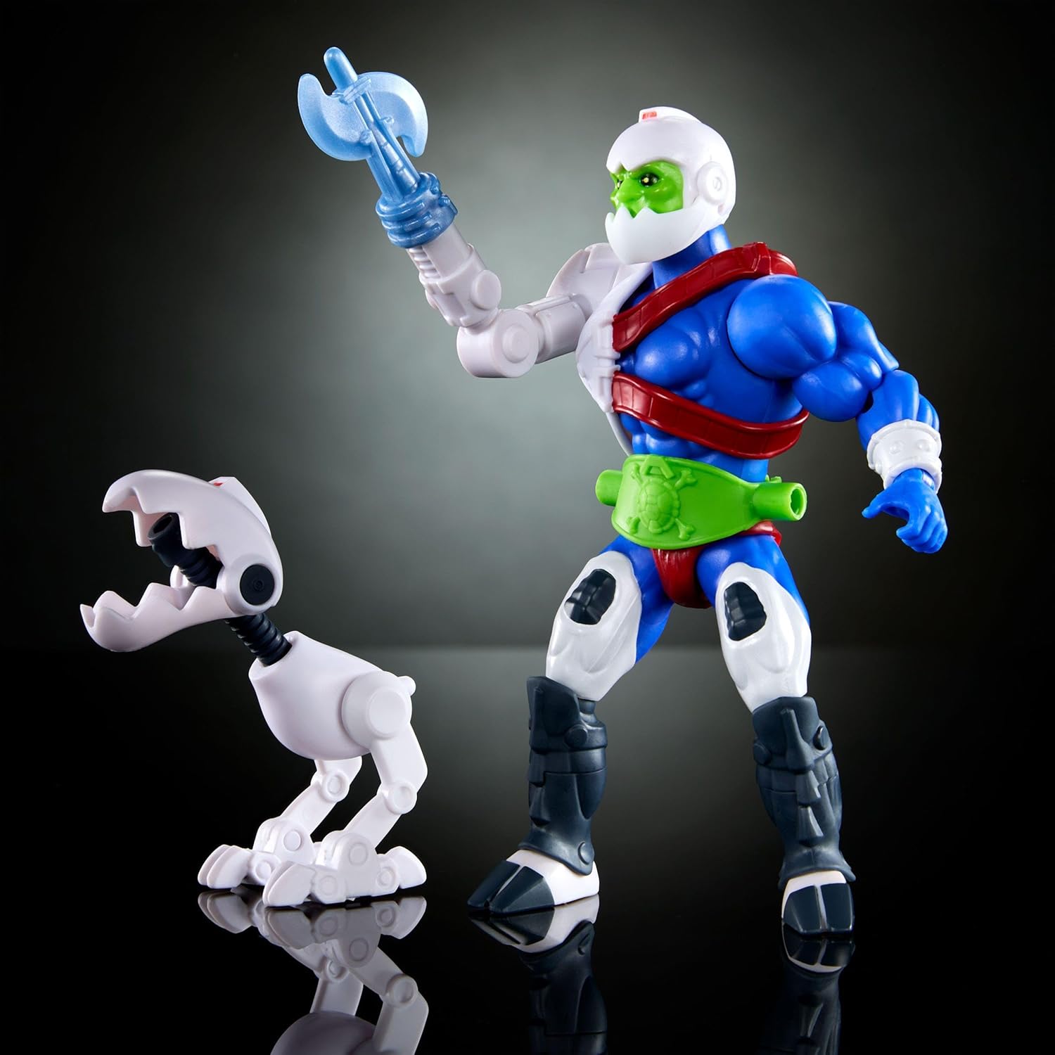 Masters of the Universe Turtles of Grayskull Leonardo Action Figure - Mouse-Jaw Design (HVJ63) 3
