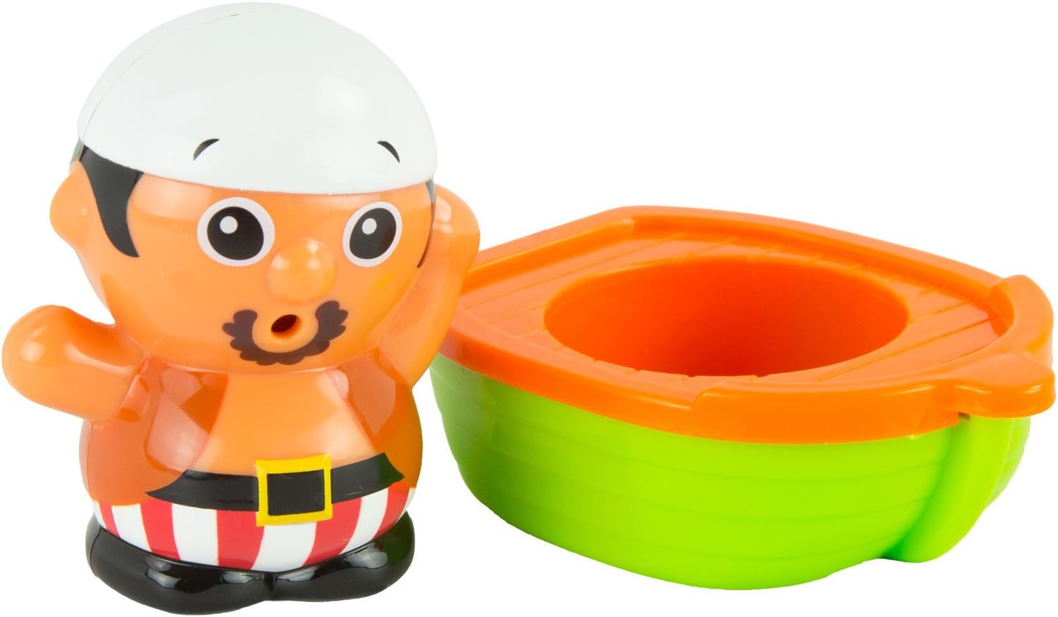 TOMY Toomies Pirate Bath Toy - Interactive Water Playset for Toddlers 18 Months+