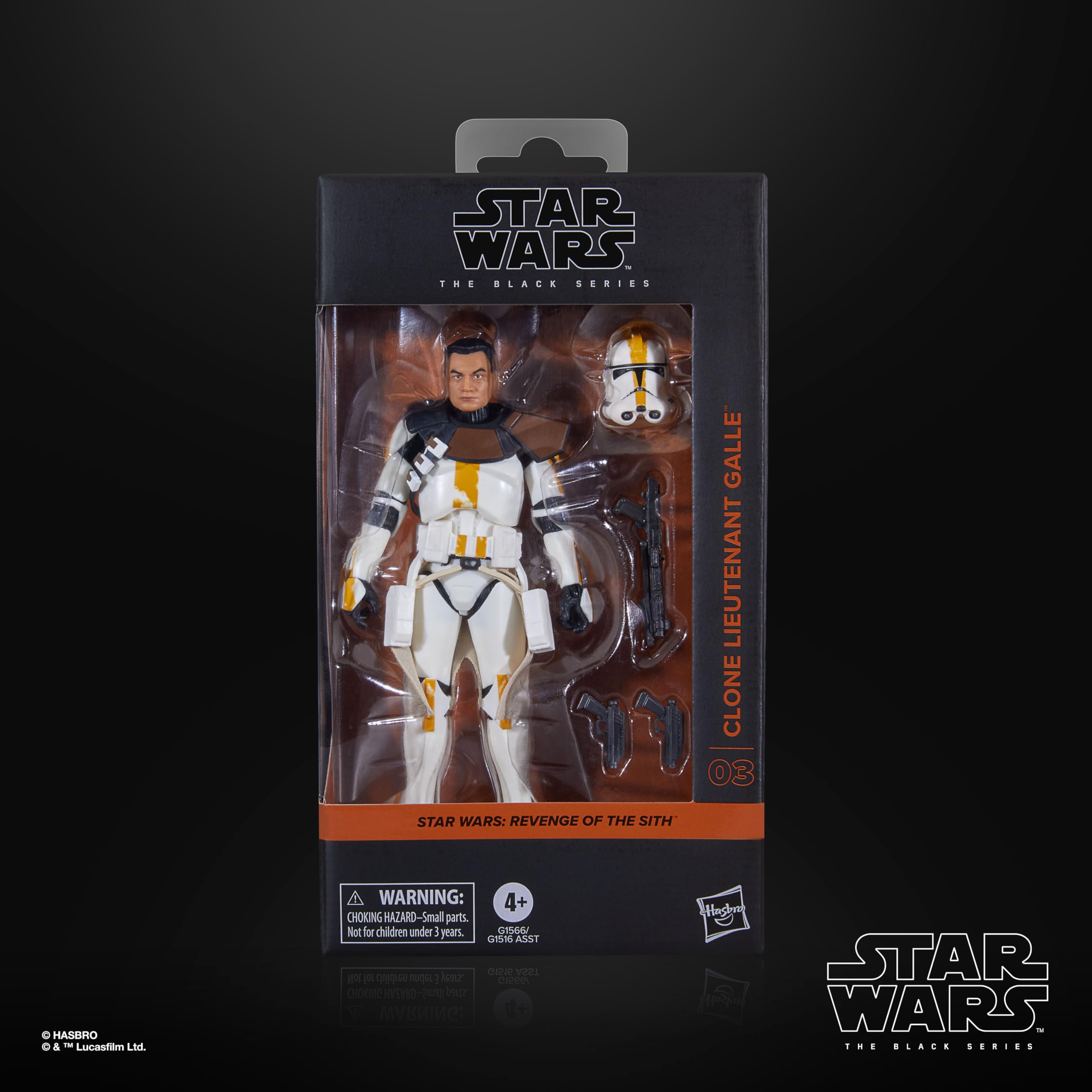 Star Wars The Black Series Clone Lieutenant Galle - 6-Inch Action Figure with Accessories 3