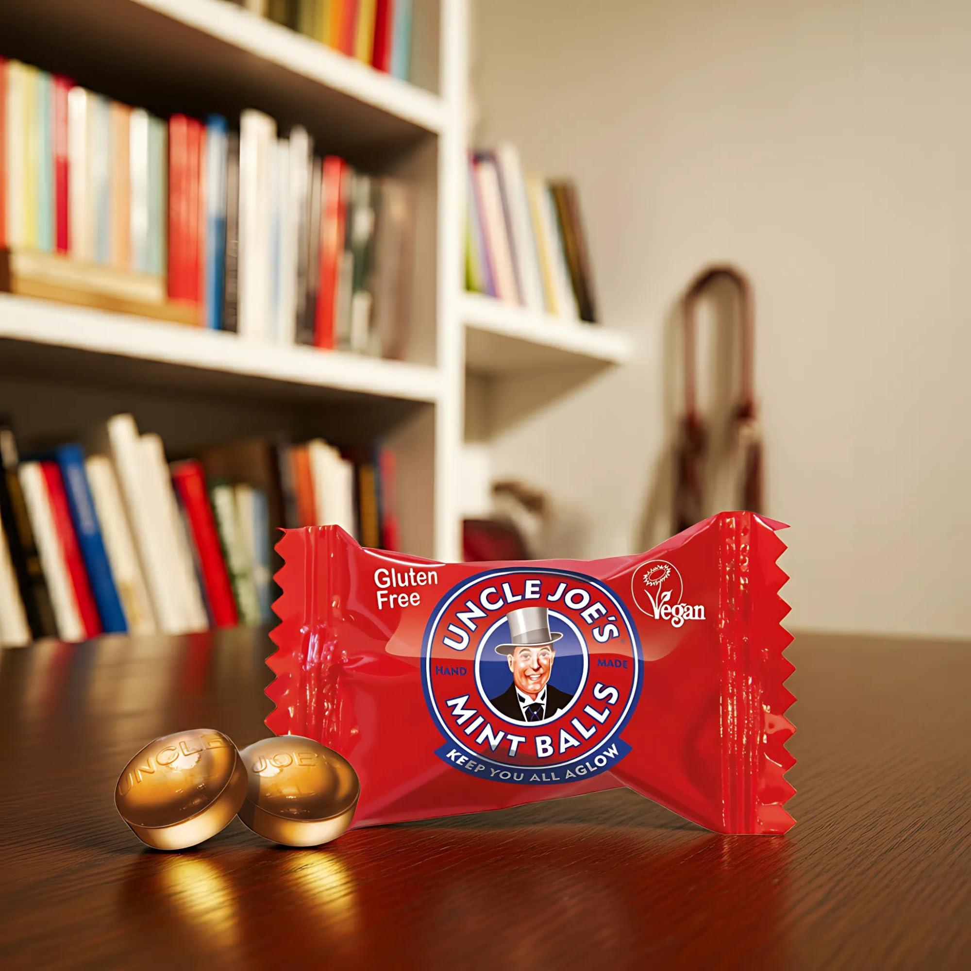 Uncle Joe's Mint Balls 90g Bag - Traditional English Mint Sweets 8