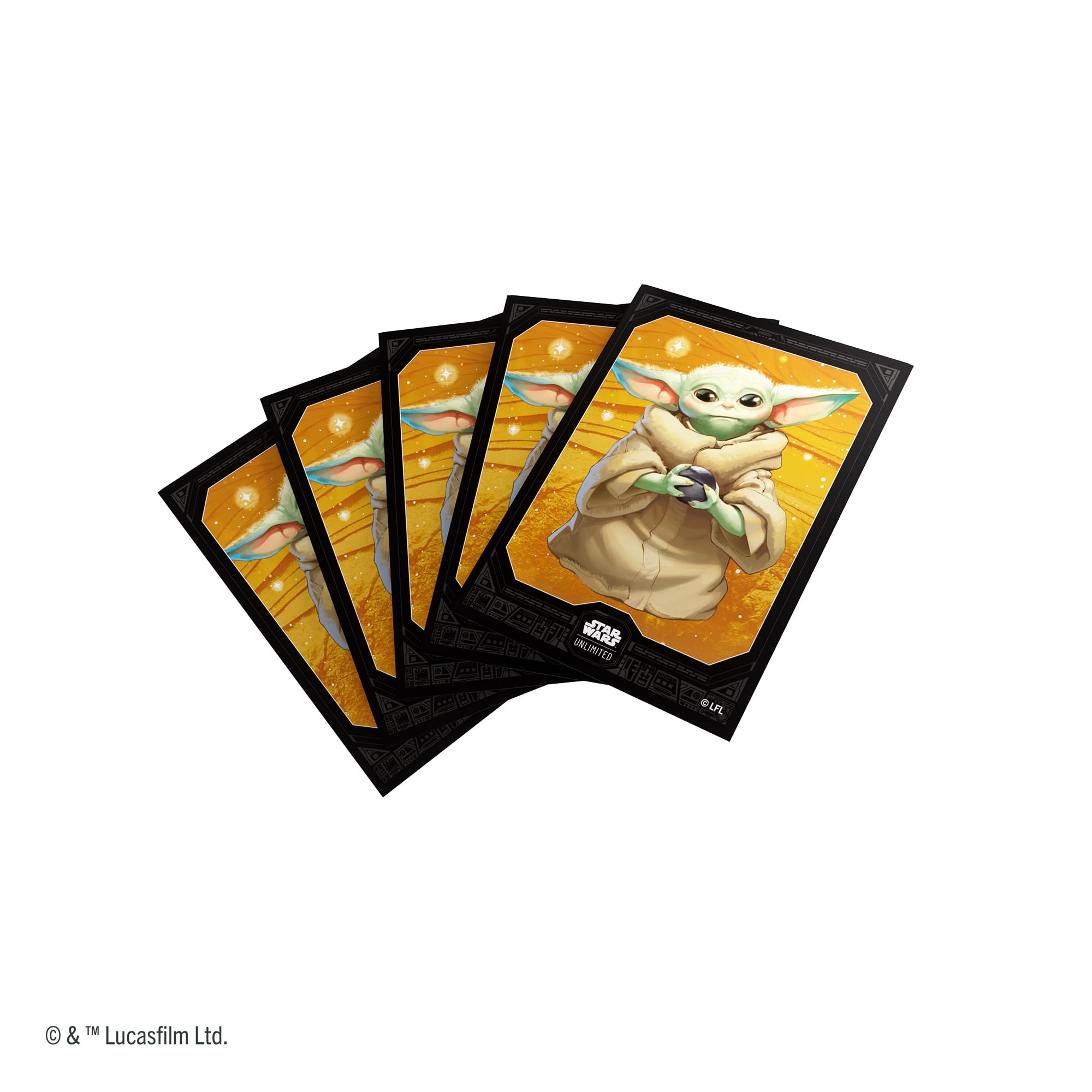 Gamegenic Star Wars: Unbegrenztes Premium-Art-Sleeve-Set 5 – Grogu 3