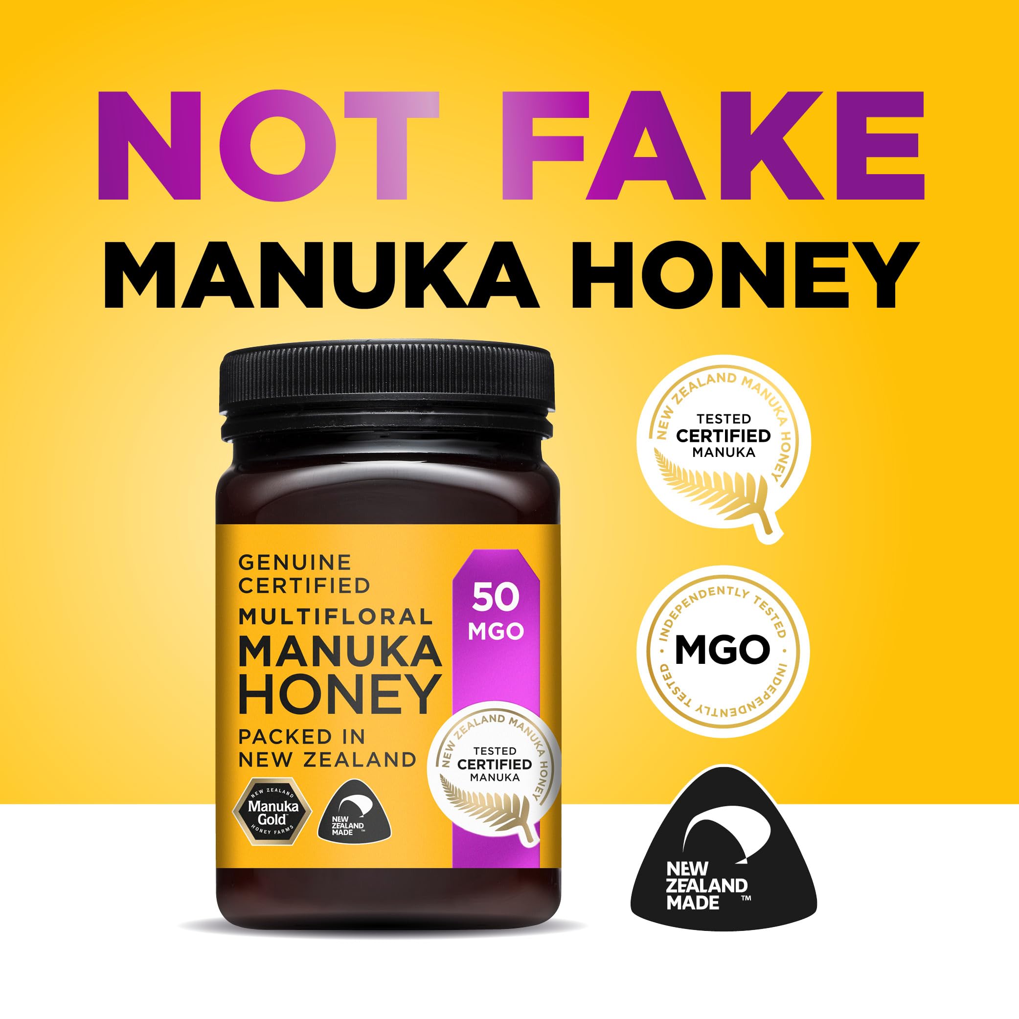 Manuka Gold 50 MGO Manuka Honey, 500 g 6