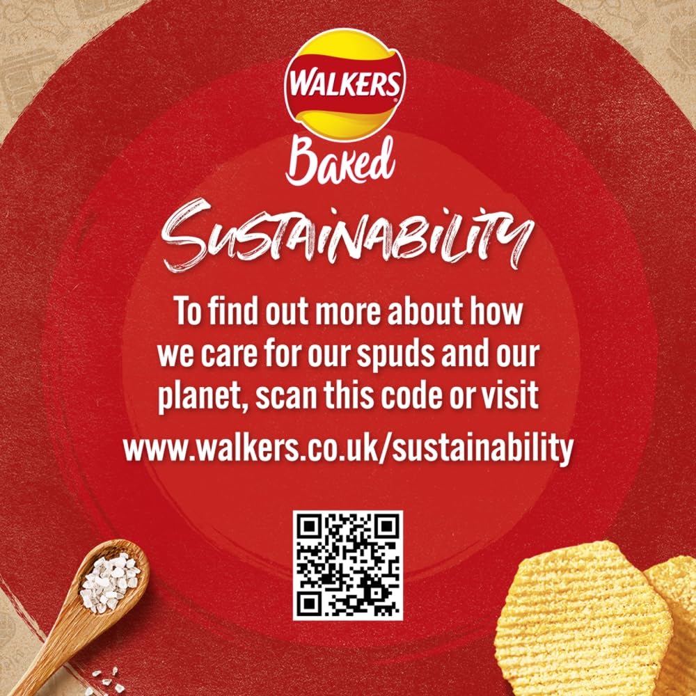 Walkers Gebackene Snacks Meersalz 6 x 22g 4