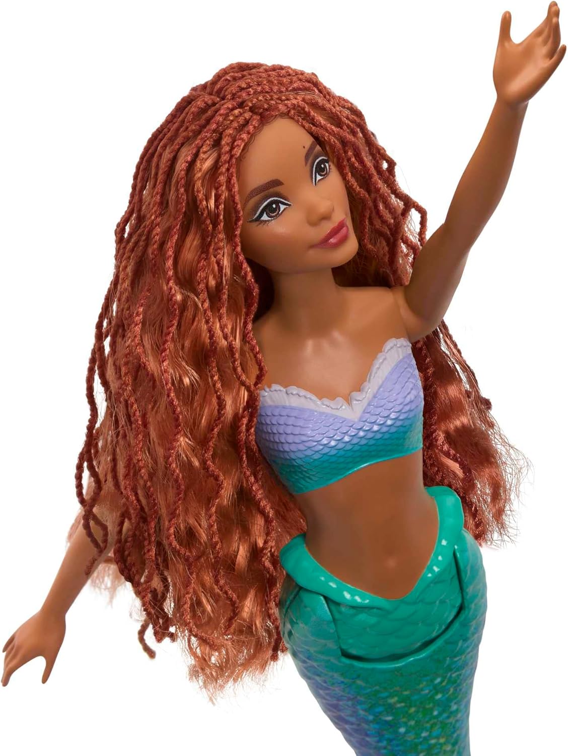 Disney The Little Mermaid Ariel Doll - Posing Mermaid Fashion Doll with Signature Outfit & Glitter Fin 4