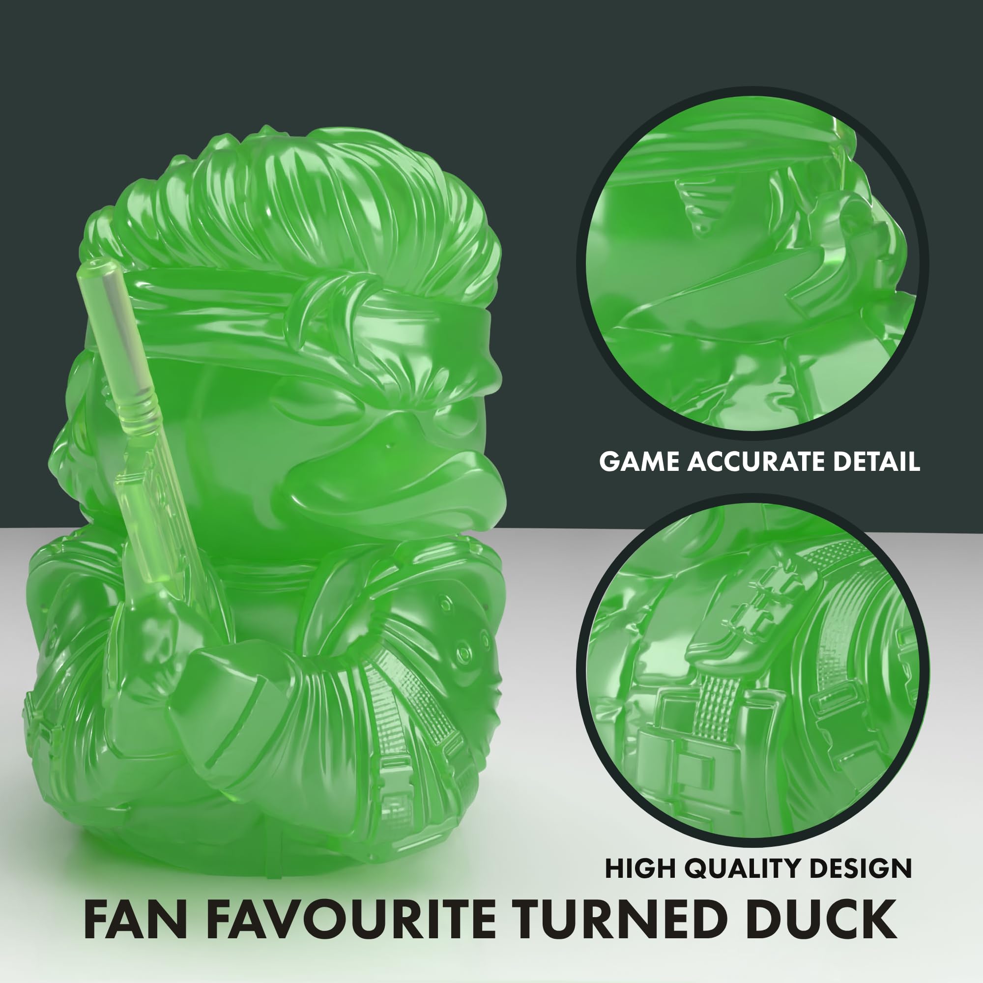 TUBBZ Metal Gear Solid - Stealth Camouflage Solid Snake Collectible Duck Figure (Amazon Exclusive) 5