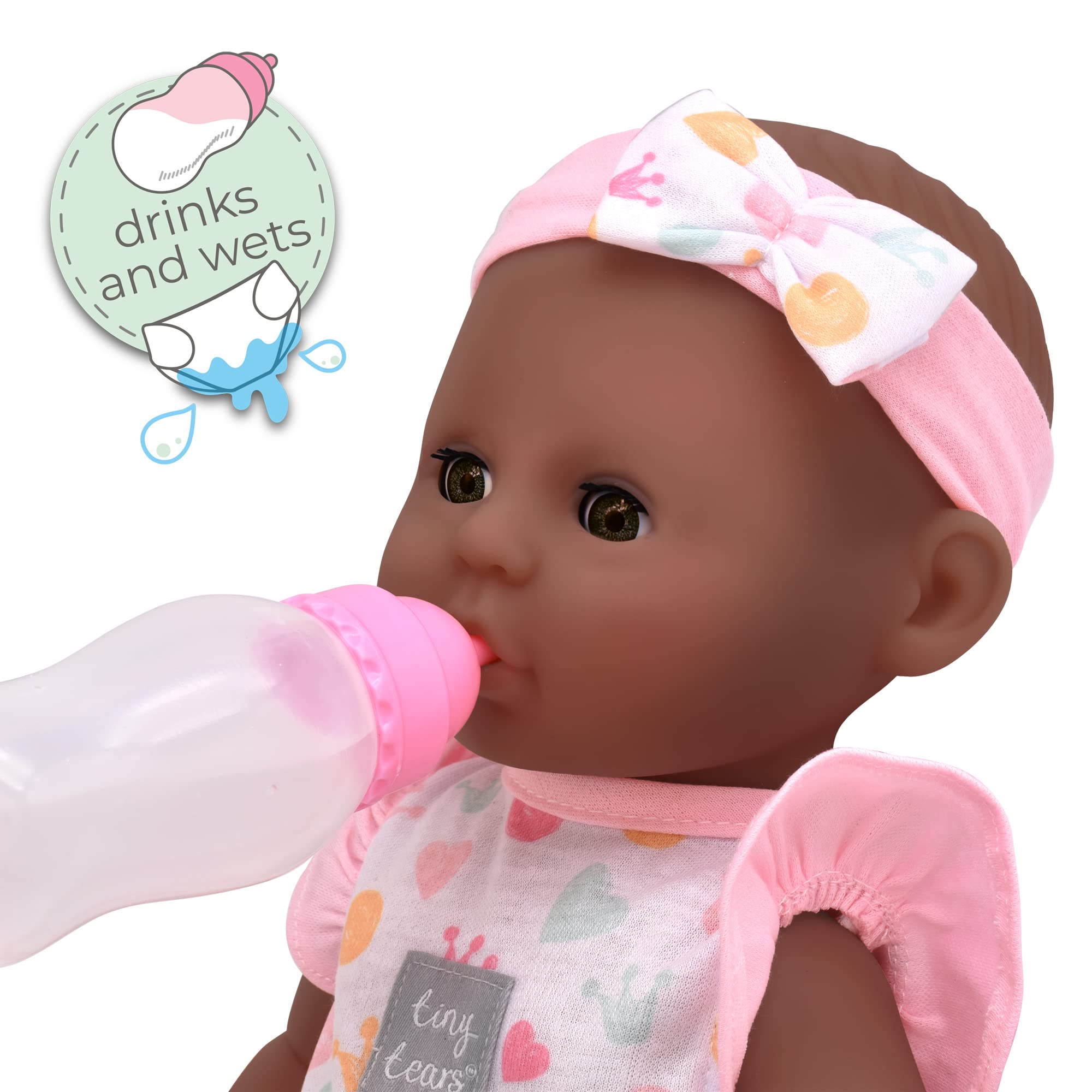 Tiny Tears Baby Classic - 38cm Crying and Wetting Doll with Sleeping Eyes | John Adams 7