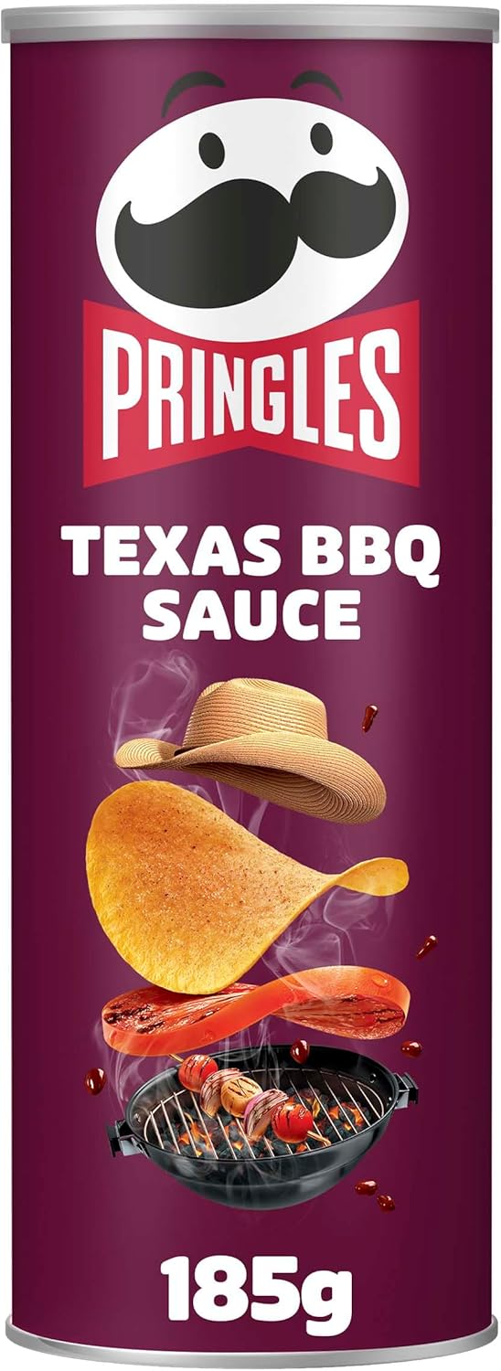 Pringles Texas BBQ Sauce Chips 185g