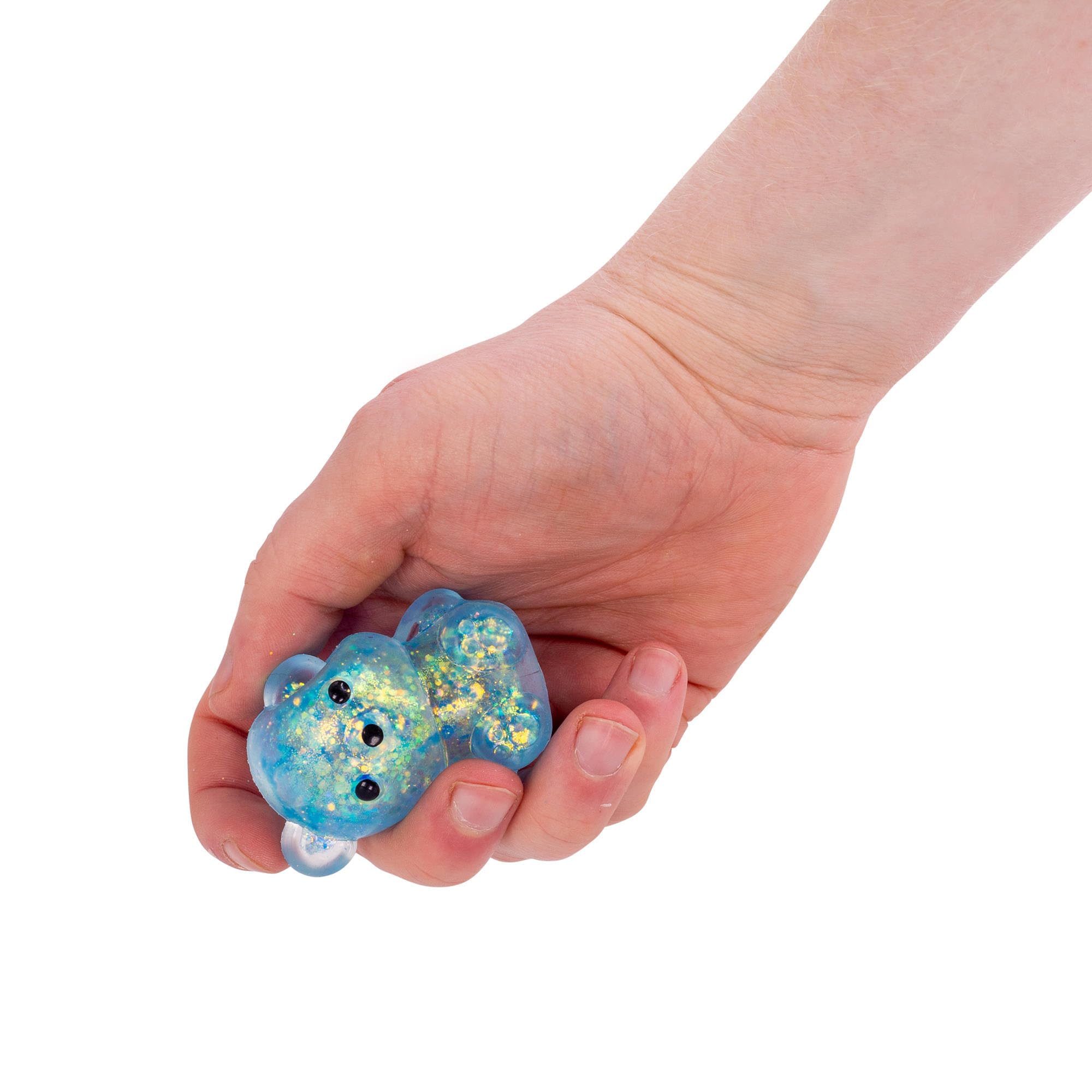 Tobar Scrunchems Sugar Diddy Bears Stress Squish Ball Toy - 3 Pack, Assorted Colors 3