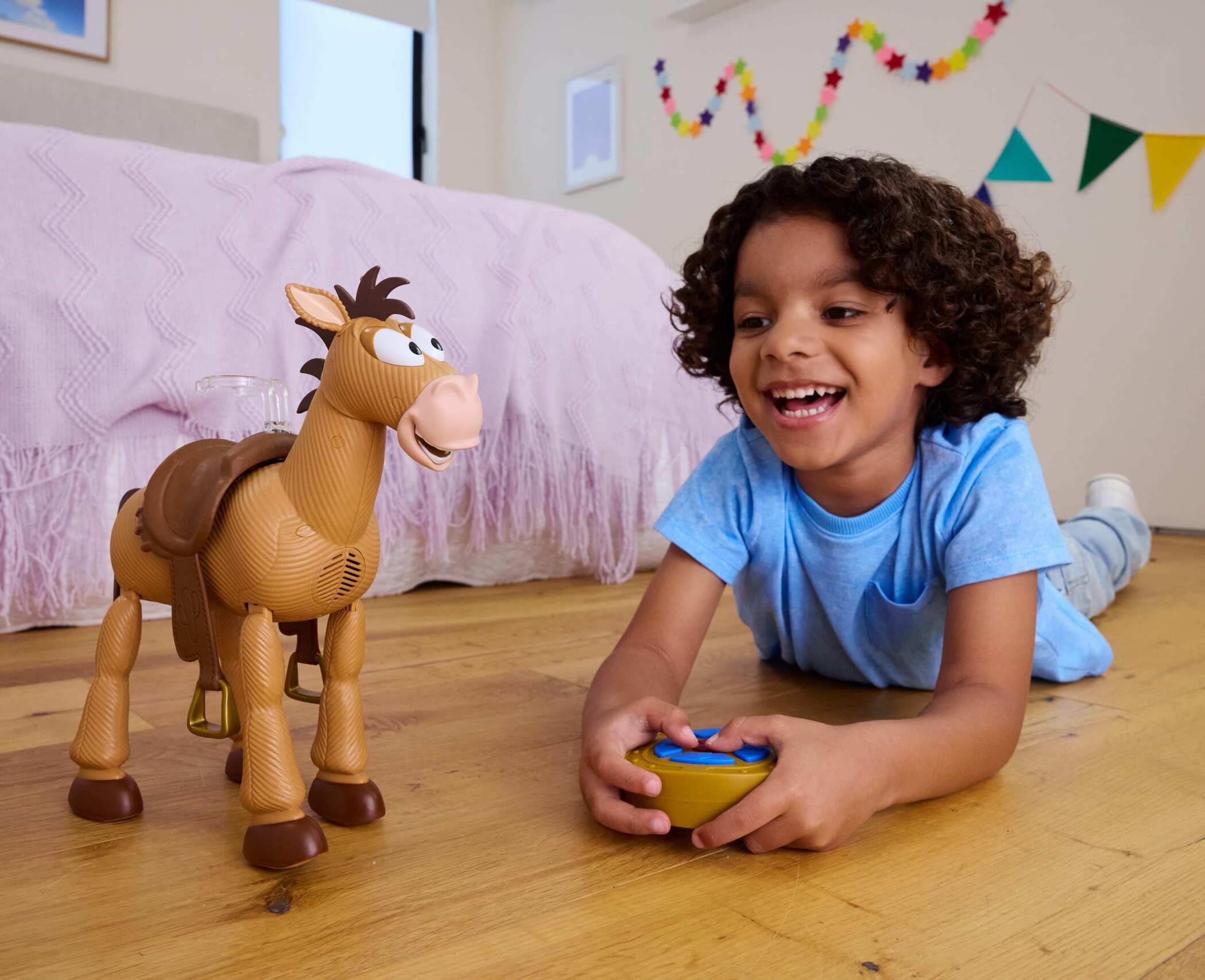 Mattel Toy Story 5 Giddy-Up Bullseye RC Figure | 12-Inch Scale | Sound & Interactive
