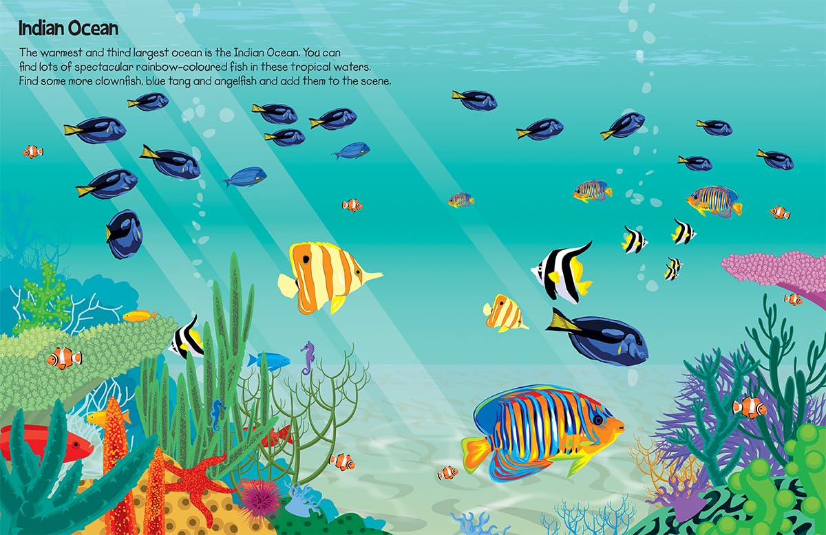 Two Windmills Limited 555 Under the Sea Sticker Fun | Paperback | Ages 5-7