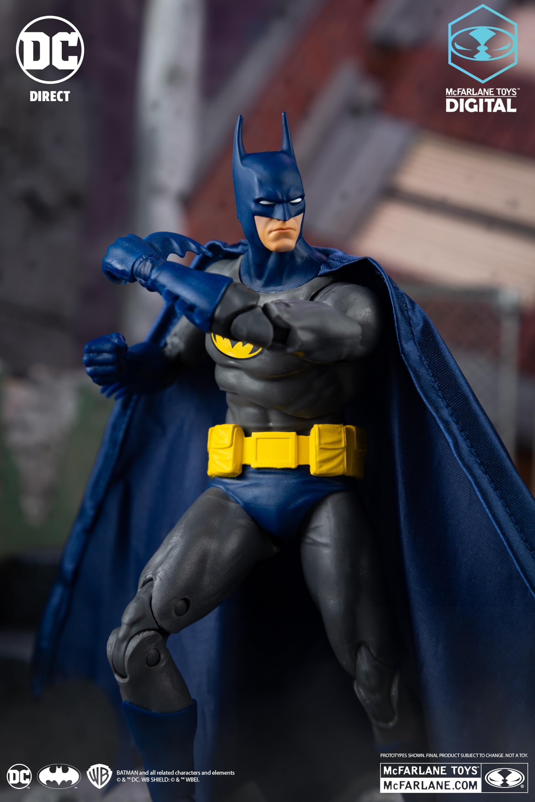 McFarlane DC Batman (No Man's Land) 7in Action Figure with Digital Collectible 7