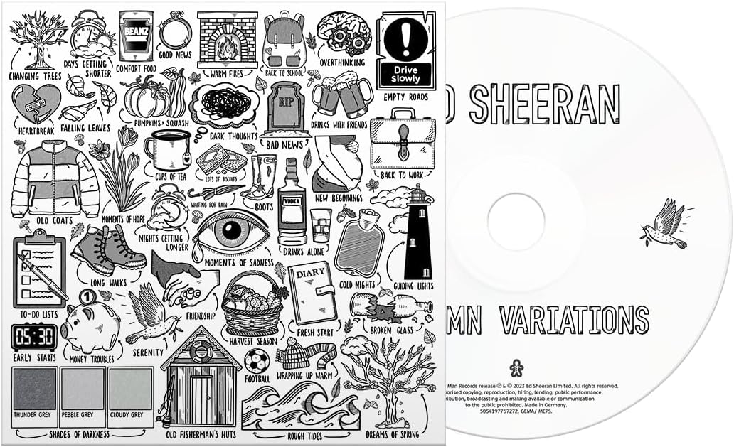 Ed Sheeran - Autumn Variations [White Vinyl] [Audio CD]