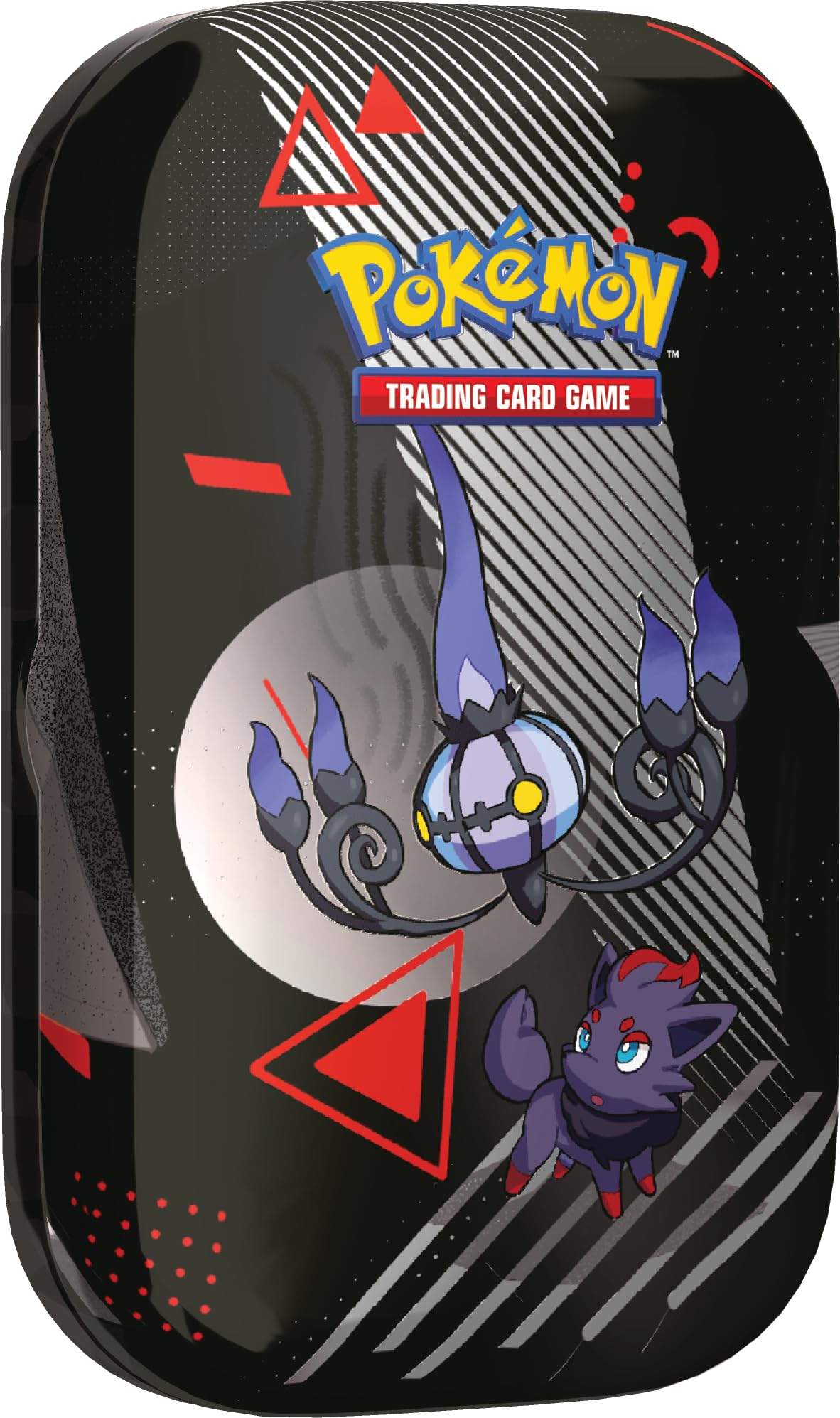 Pokémon TCG: Unova Mini Tin – Chandelure & Zorua with 2 Booster Packs & Sticker