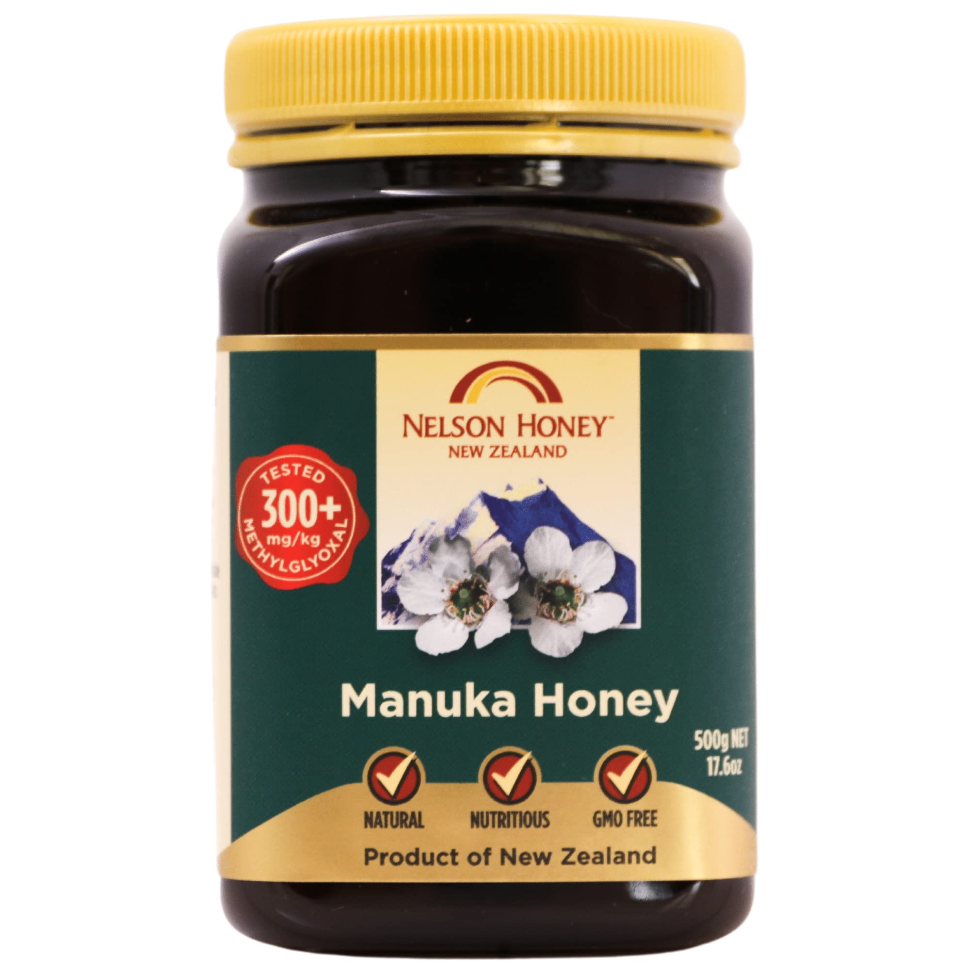 Nelson Honey Classic 300+mg Manuka Honey 500g