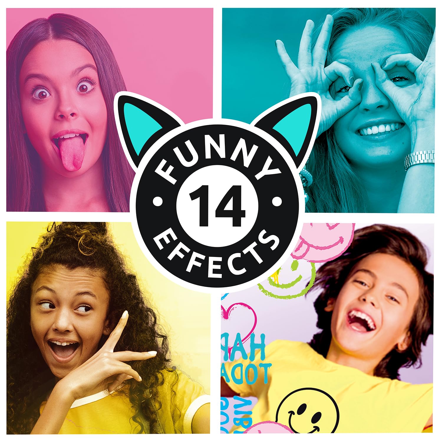 Photo Creator Mini Cam Digital Camera - Keychain Size with 1GB SD Card & 14 Fun Effects 8