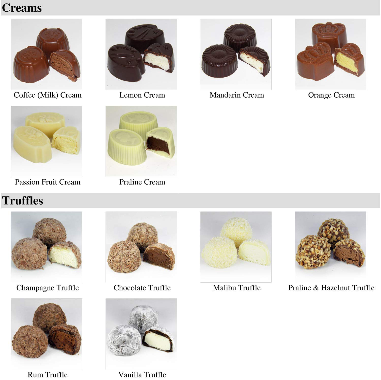 Hamiltons - Burgundy Luxury Belgian Ballotin 12 Handmade Chocolates Gift Box 4