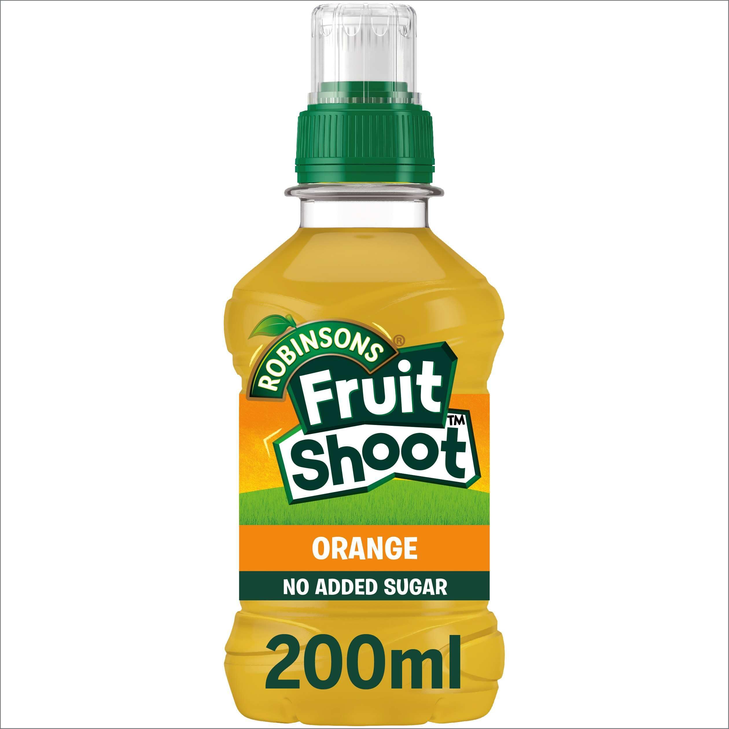 Robinsons Fruit Shoot Orange Low Calorie Soft Drink, 4 x 200ml 3