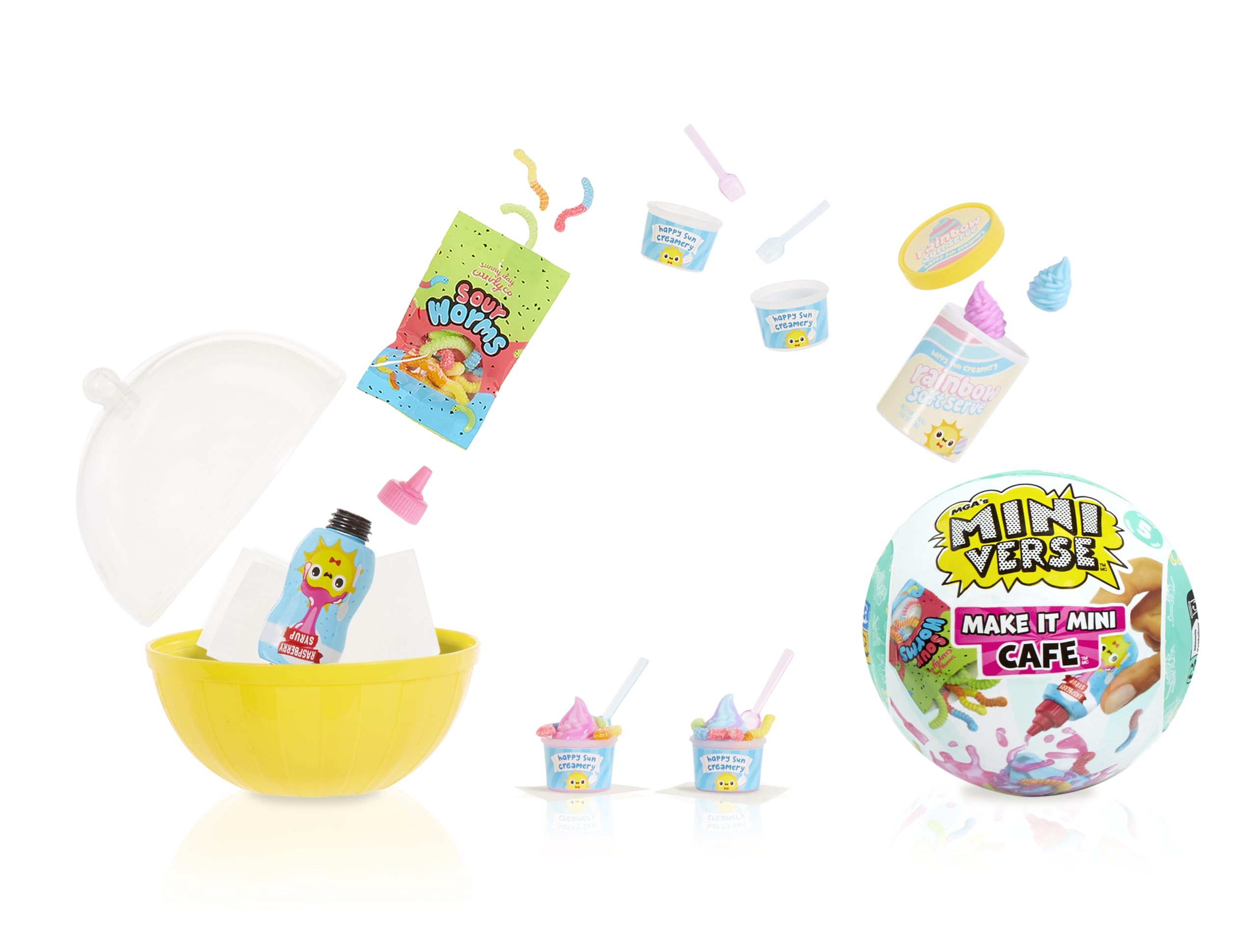 MGA's Miniverse Make It Mini Cafe Series 5 - Collectible DIY Mini Food Craft Kit
