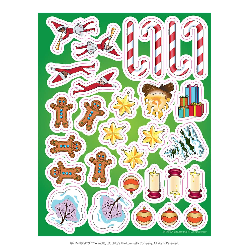 The Elf on the Shelf Santa's North Pole Friends - Activity Book with Over 100 Pages & Stickers 11