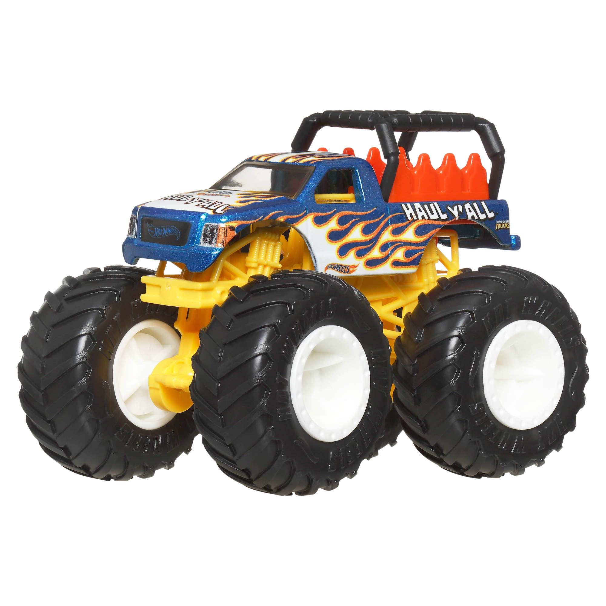 Hot Wheels Monster Trucks 4-Pack - 1:64 Scale Toy Trucks for Kids 3-6 Years 6