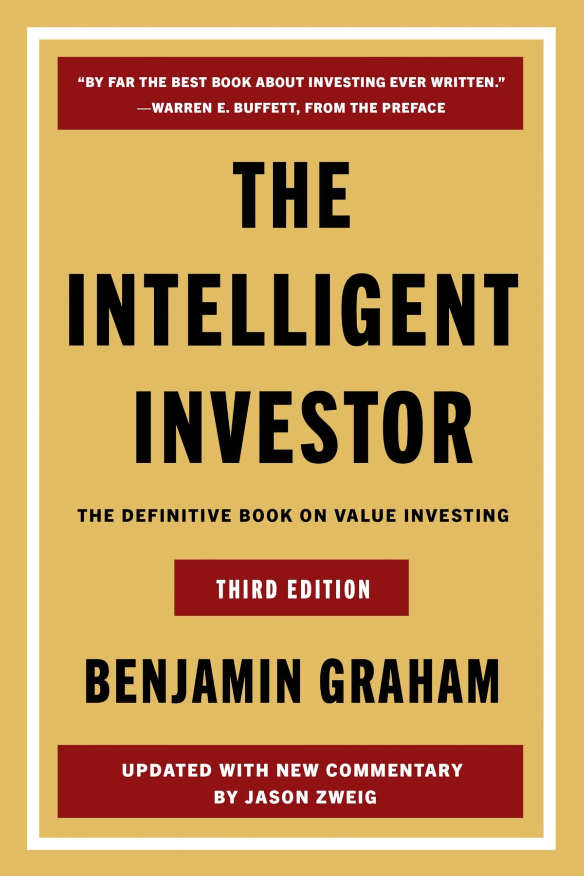 Benjamin Graham The Intelligent Investor Third Edition - Value Investing Guide | Paperback | International Edition