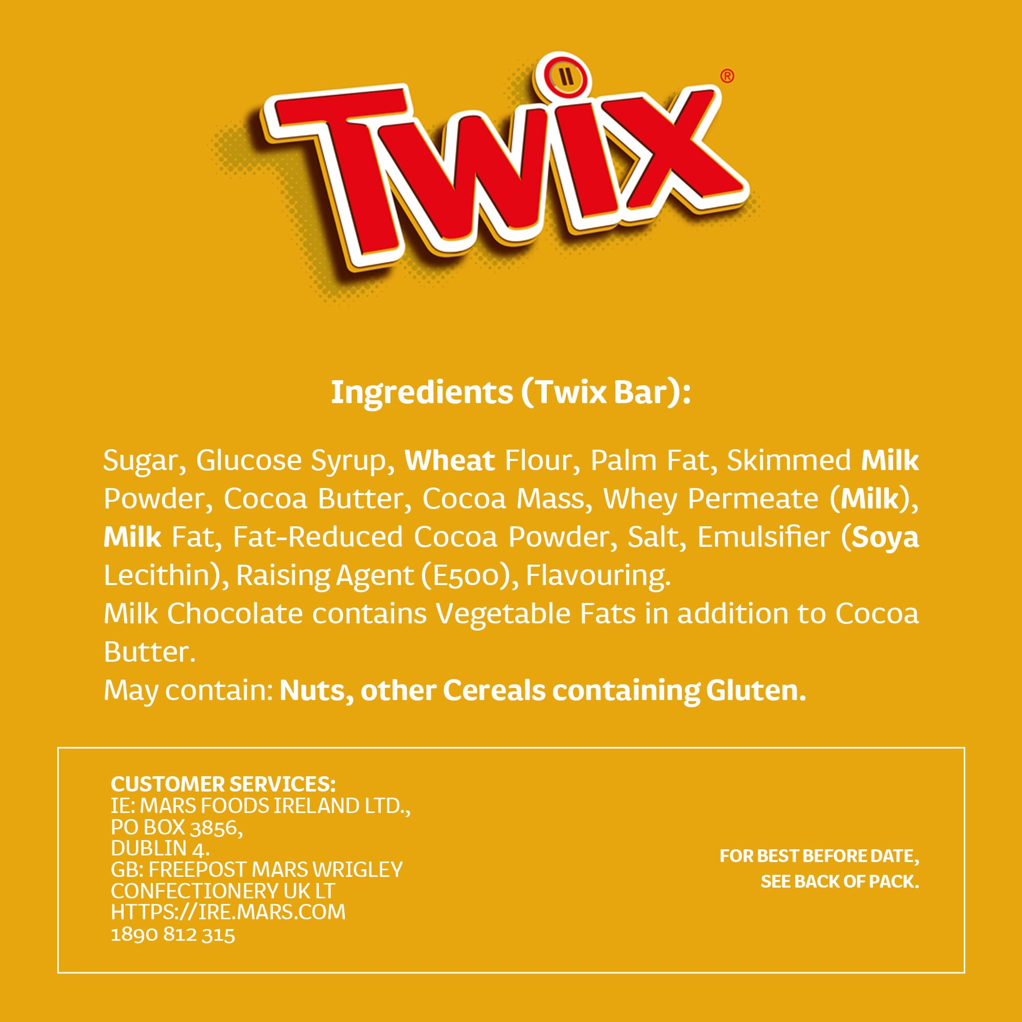 Twix Schokoriegel, Karamell- und Milchschokoladenkekse, 9 x 40 g Multipack 4