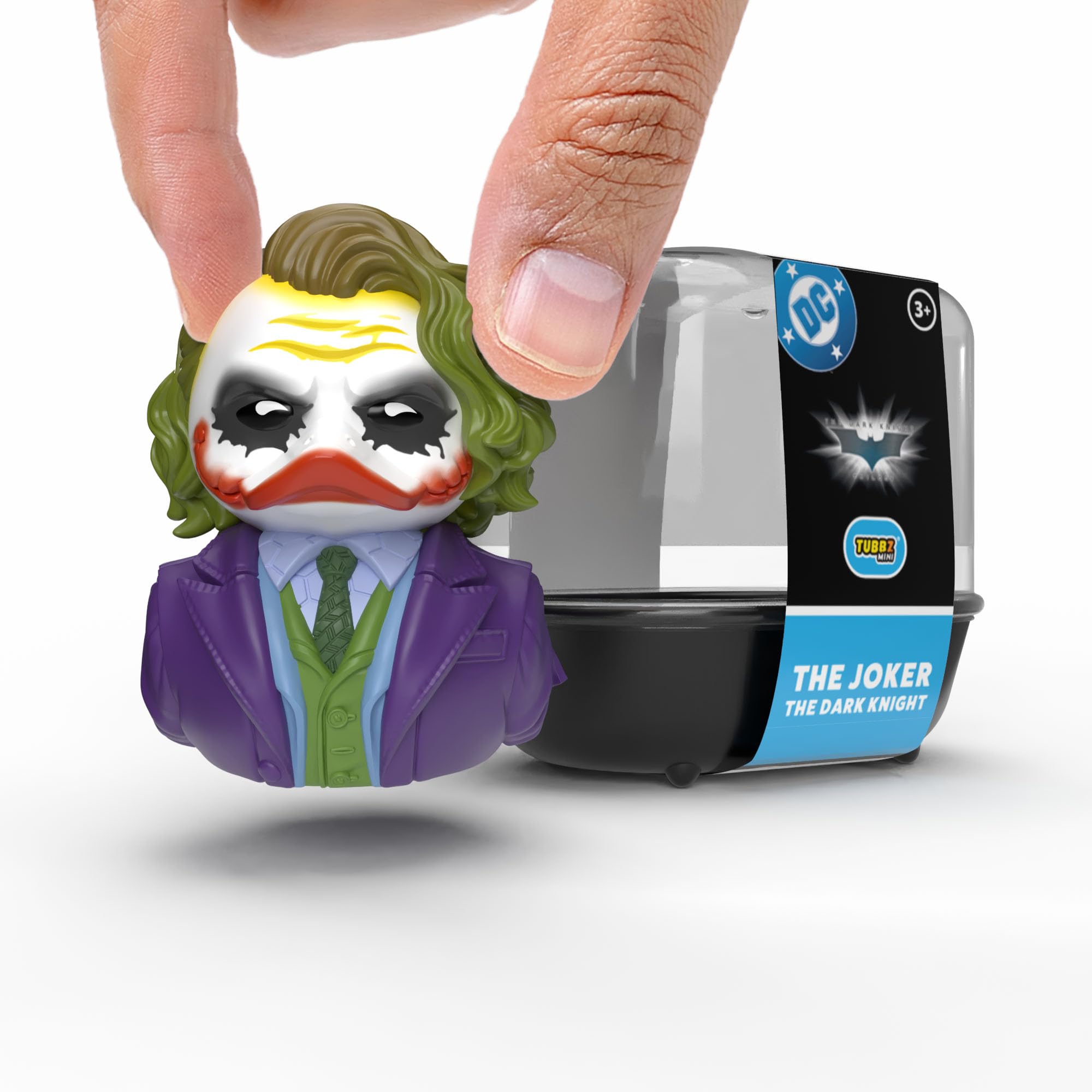 TUBBZ Mini: Batman The Dark Knight - Joker Cosplaying Rubber Duck Vinyl Figure