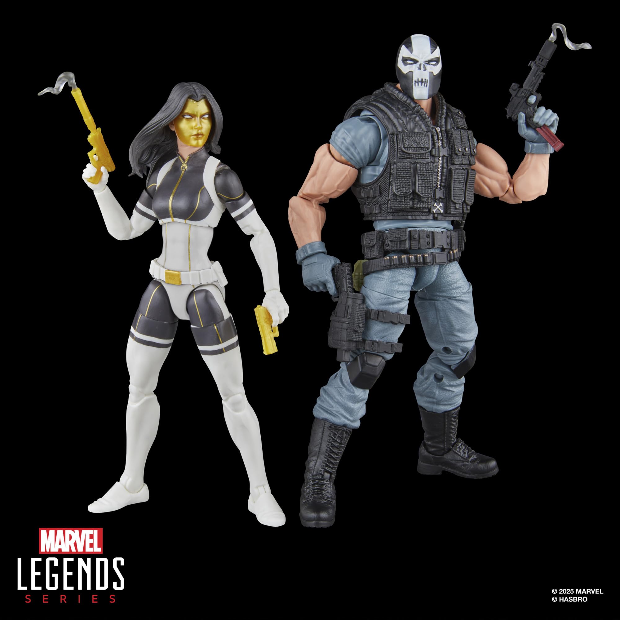 Marvel Legends Madame Masque and Crossbones Action Figures - 15cm Scale, 18 Accessories 6