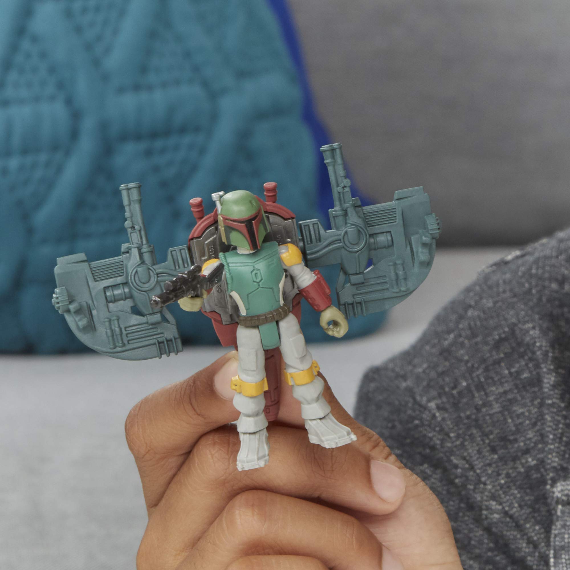 Star Wars Mission Fleet Boba Fett Capture in the Clouds - Action Figure & Vehicle Playset 7