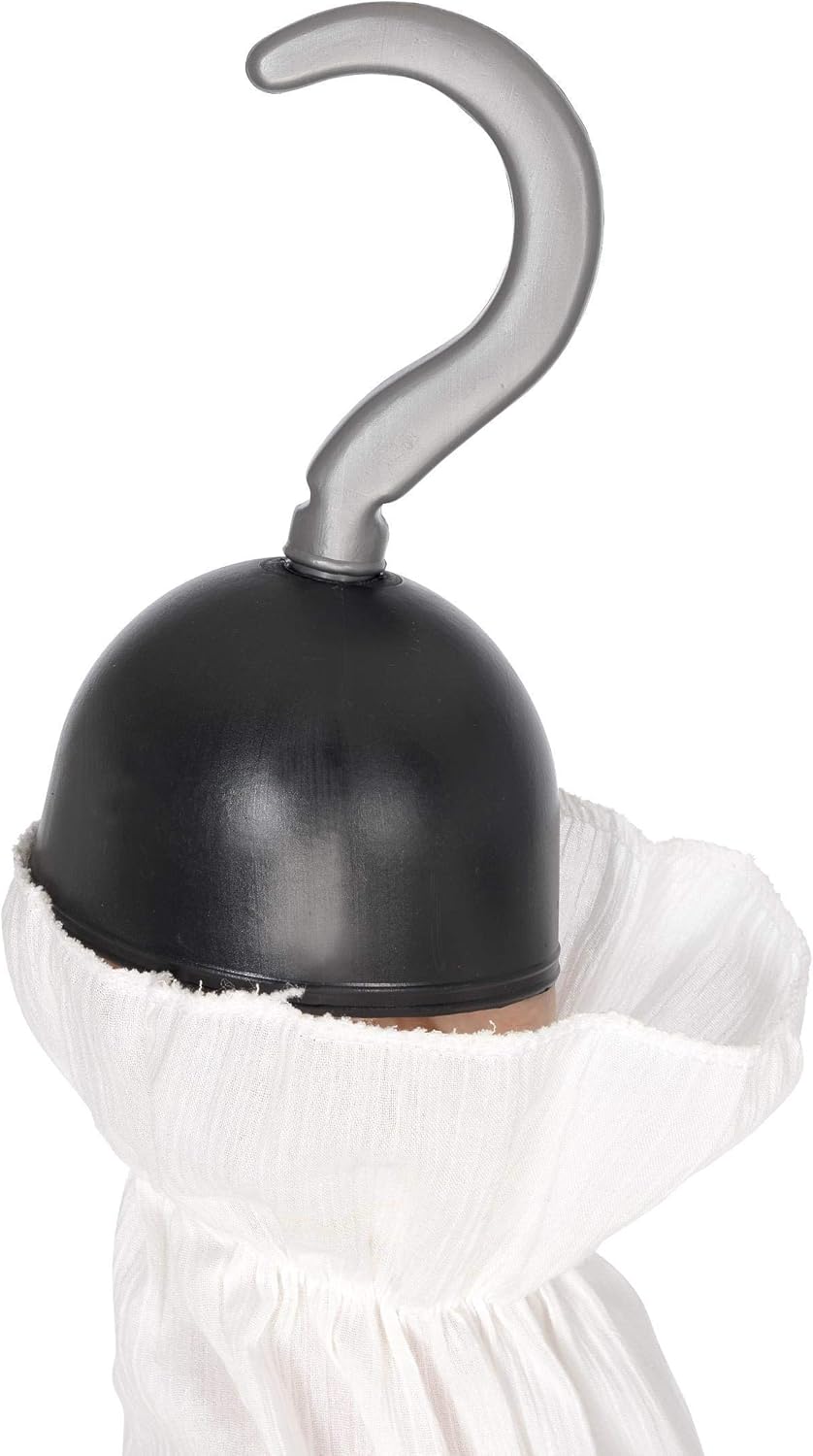 Smiffys Pirate Hook Black PVC Accessory