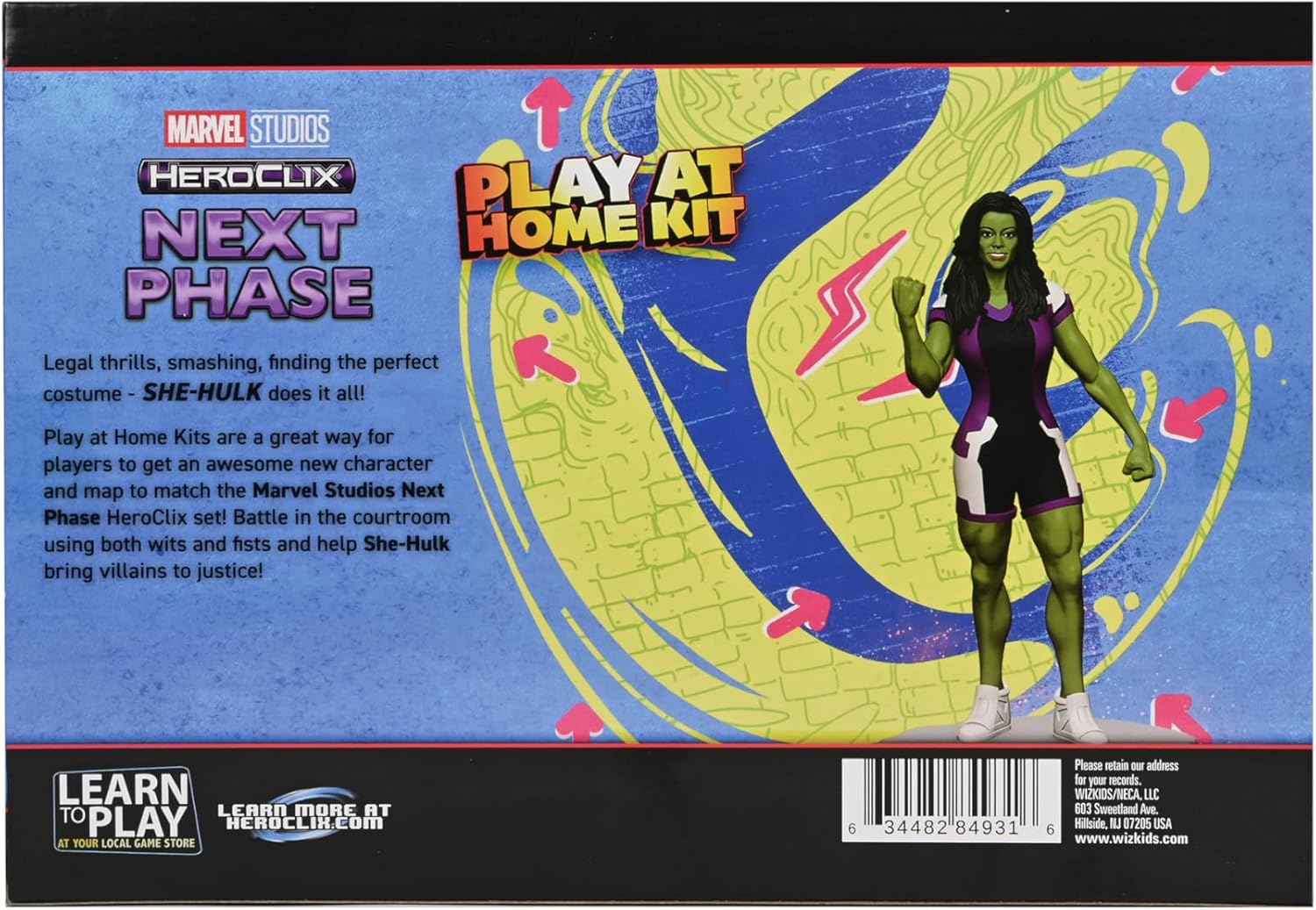 WizKids Marvel HeroClix: Next Phase - She-Hulk Play at Home Kit 4