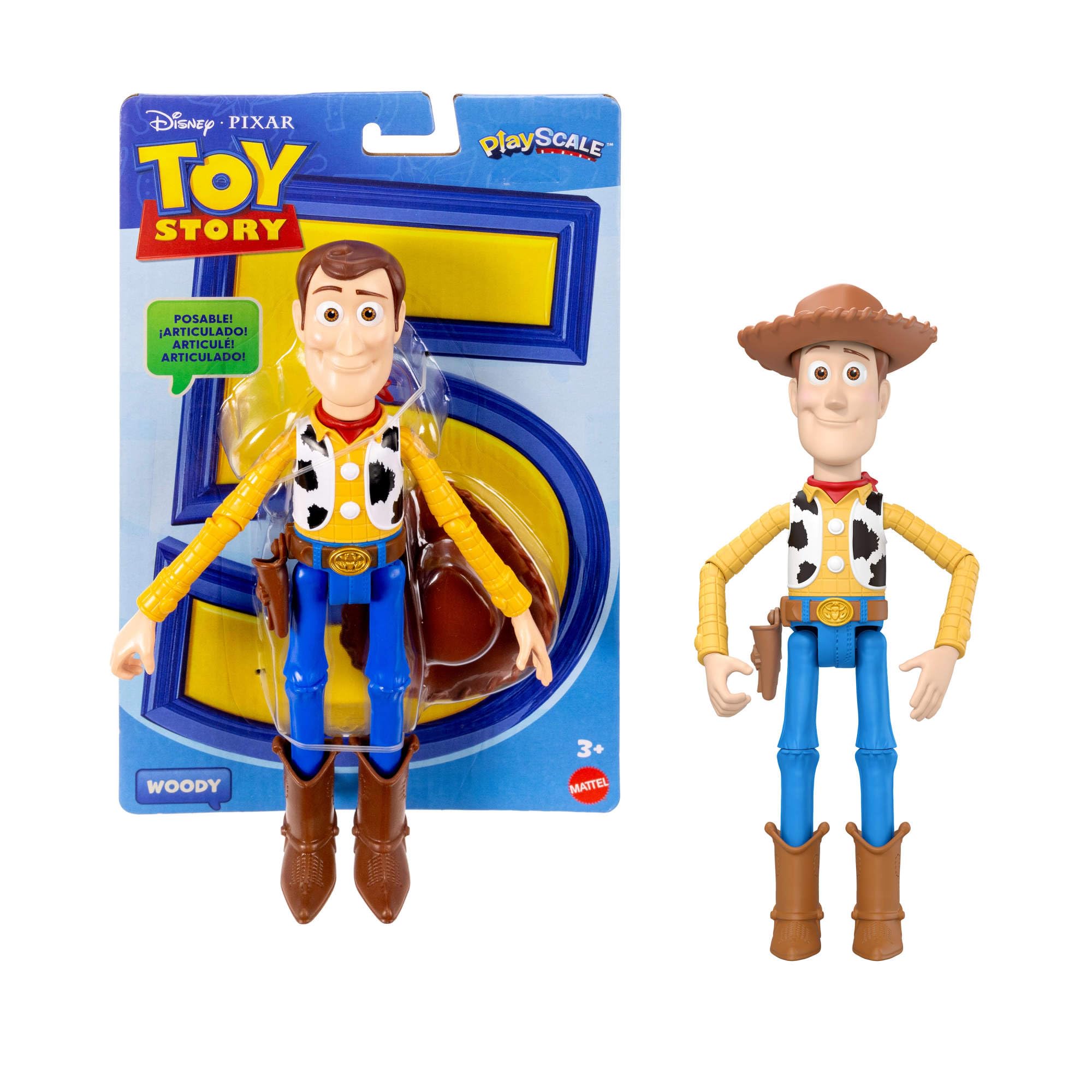Mattel Disney and Pixar Toy Story Woody Action Figure | 9.2 Inch | 14 Posable Joints | Removable Hat