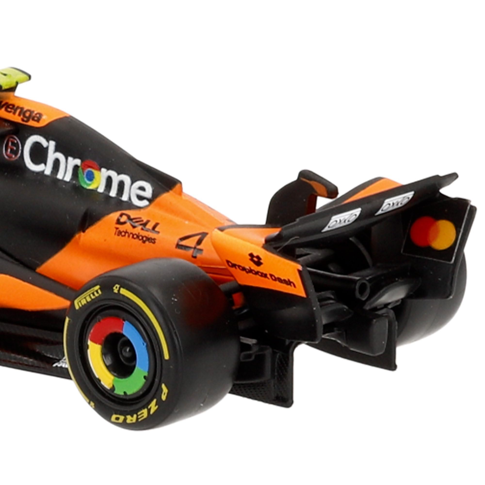 Bburago McLaren F1 MCL39 2025 #4 Norris Diecast Car | 1:43 Scale | Metal 8