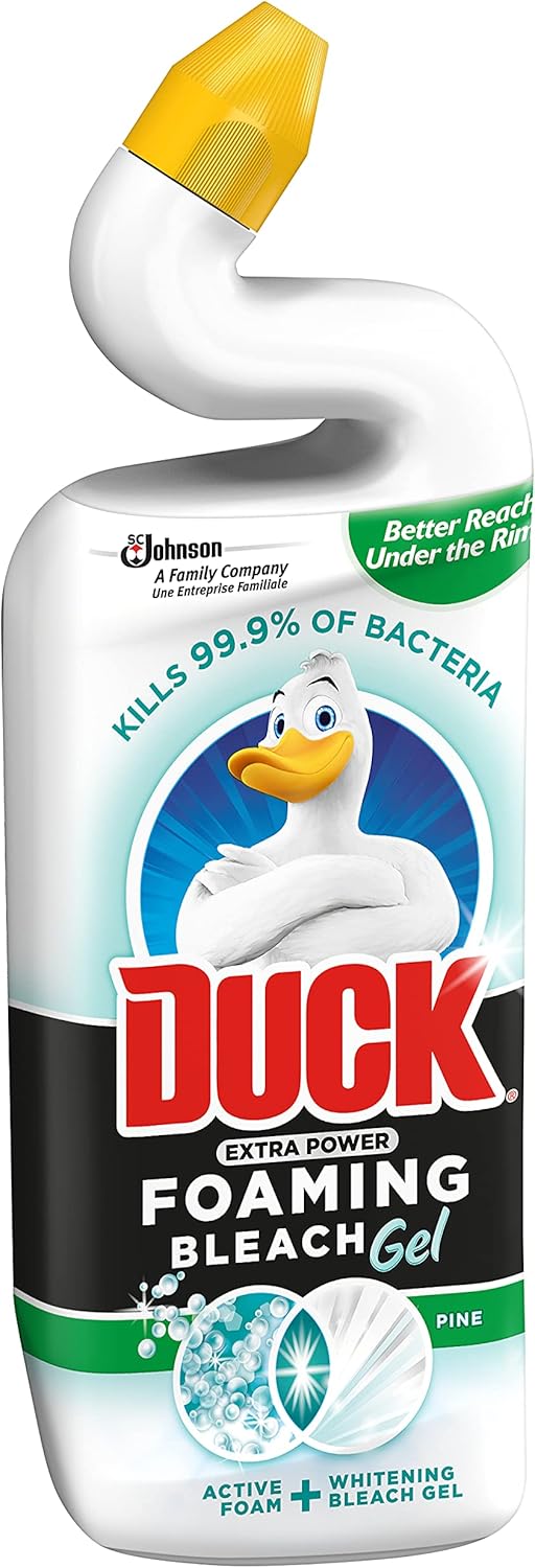 Duck - Foaming Bleach Gel Toilet Cleaner with Marine Scent 750ml