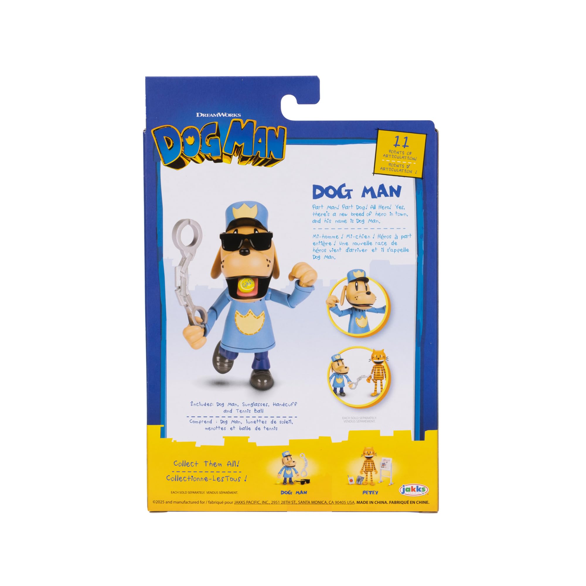 Dog Man 12.7cm Articulated Action Figure with Accessories - Action Toy for Kids 5