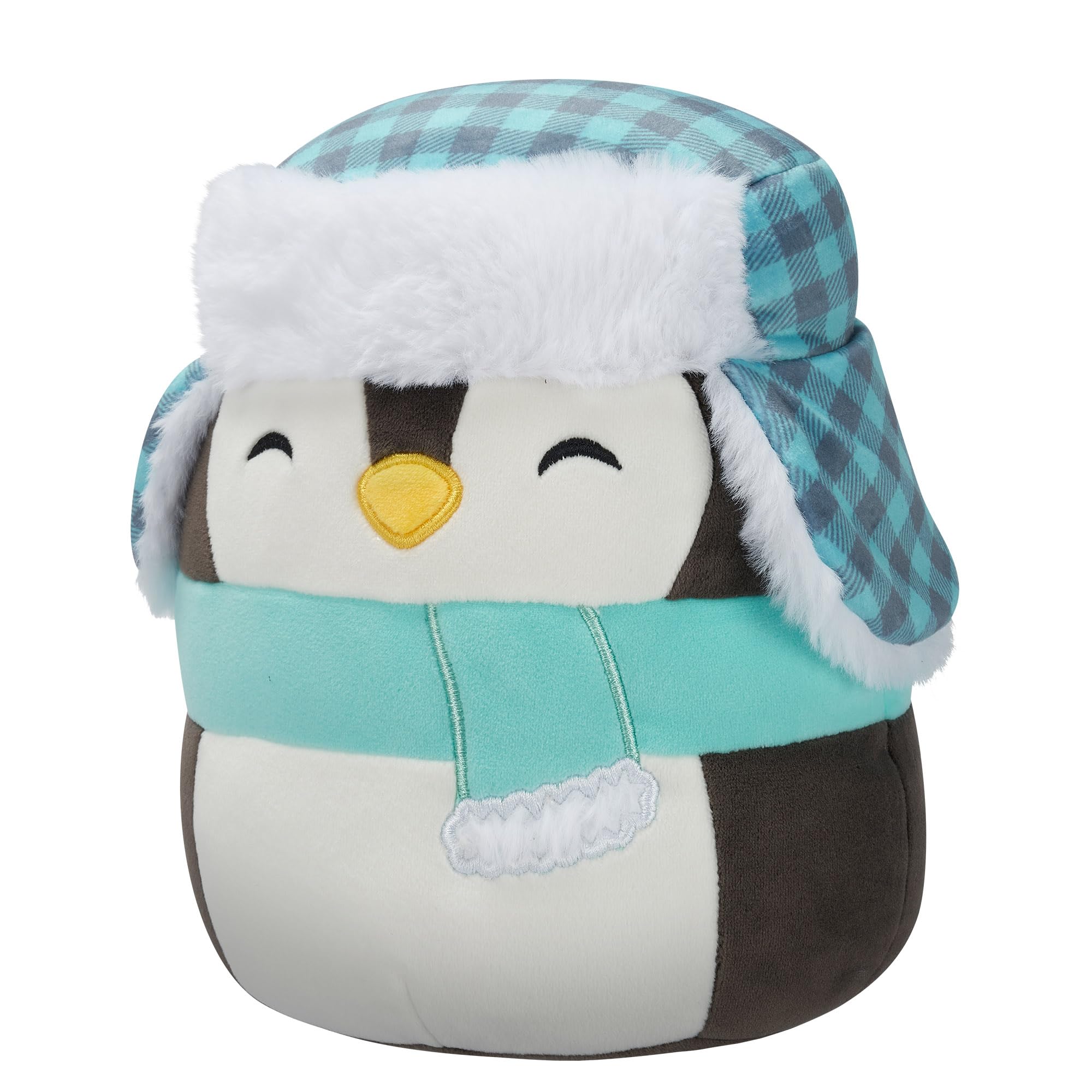 Squishmallows Luna the Black Penguin - 7.5" Plush with Hat & Scarf, 3+ Years 5