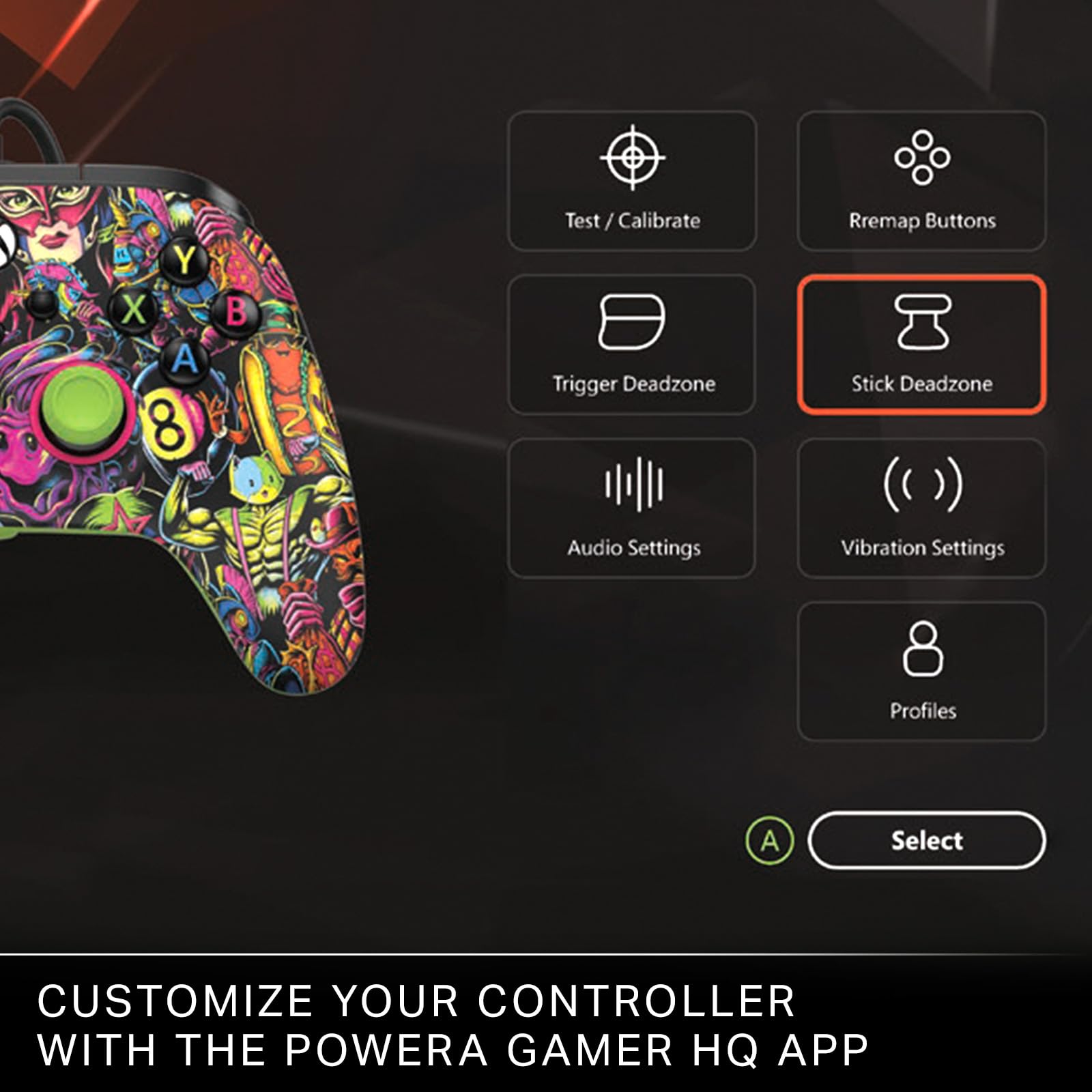 PowerA Advantage Wired Controller for Xbox Series X|S - Fortnite Glow 7