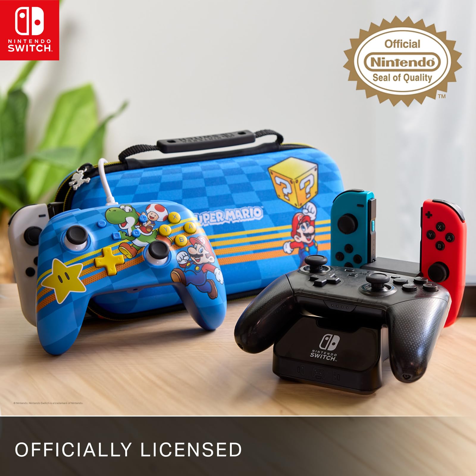 PowerA Enhanced Wireless Controller for Nintendo Switch - Color Splash Heroes 16