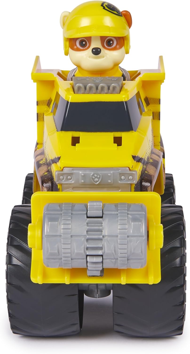Paw Patrol: Rescue Wheels Rubble’s Bulldozer - Transforming Toy Truck with Action Figure