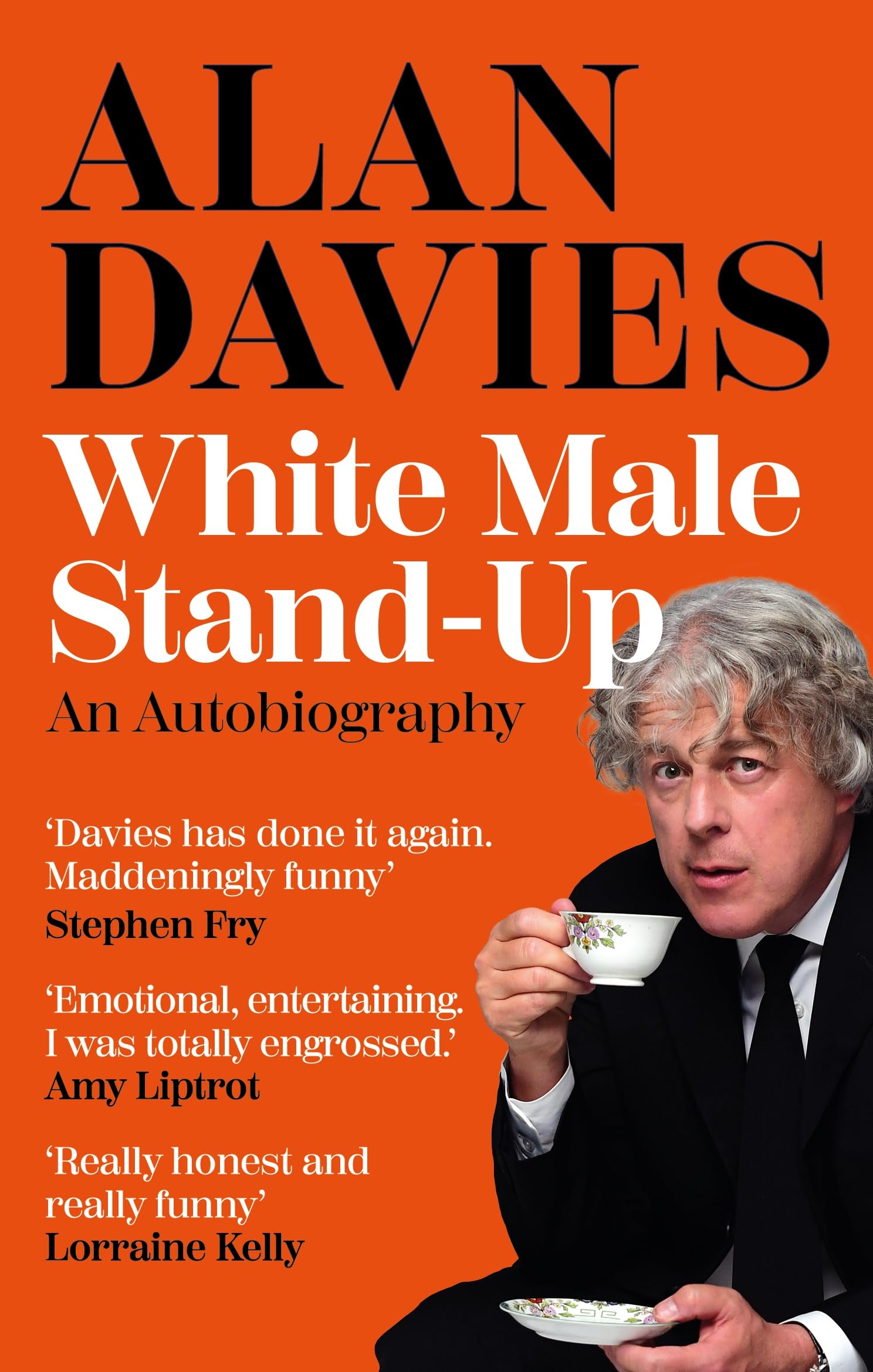 Alan Davies - White Male Stand-Up | Paperback Memoir | Monoray