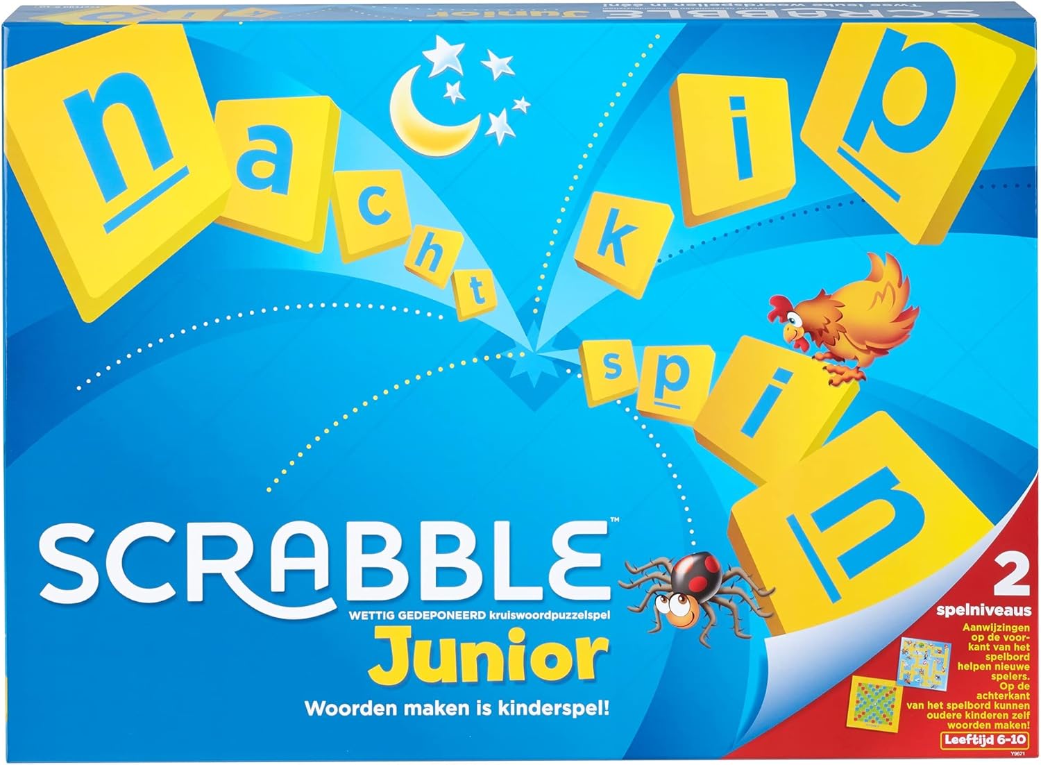Mattel Games Scrabble Junior Children's Board Game 7