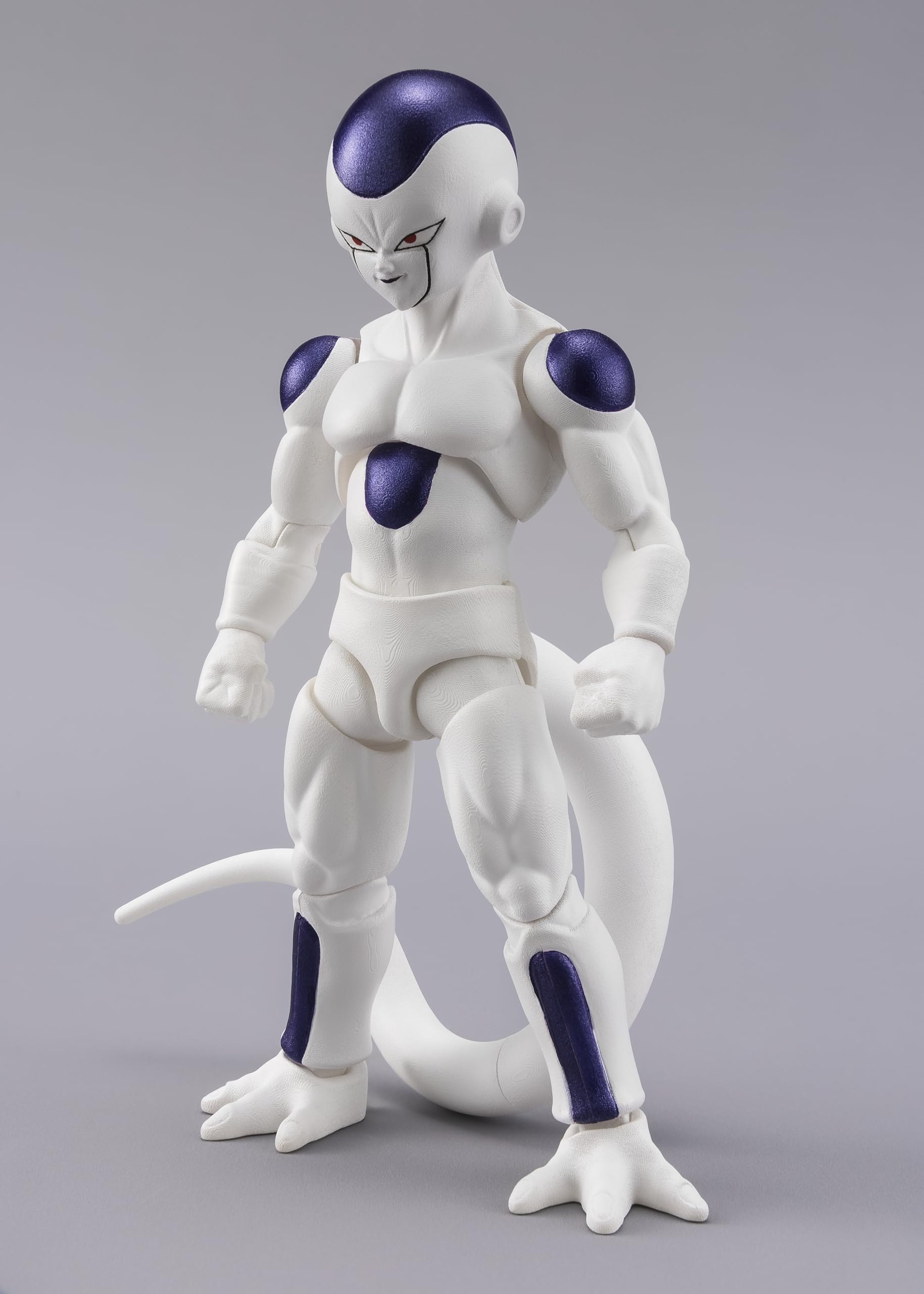 BANDAI Dragon Ball Evolve Frieza 4th Form Action Figure | 12.5 cm Height | 27 Points of Articulation 4