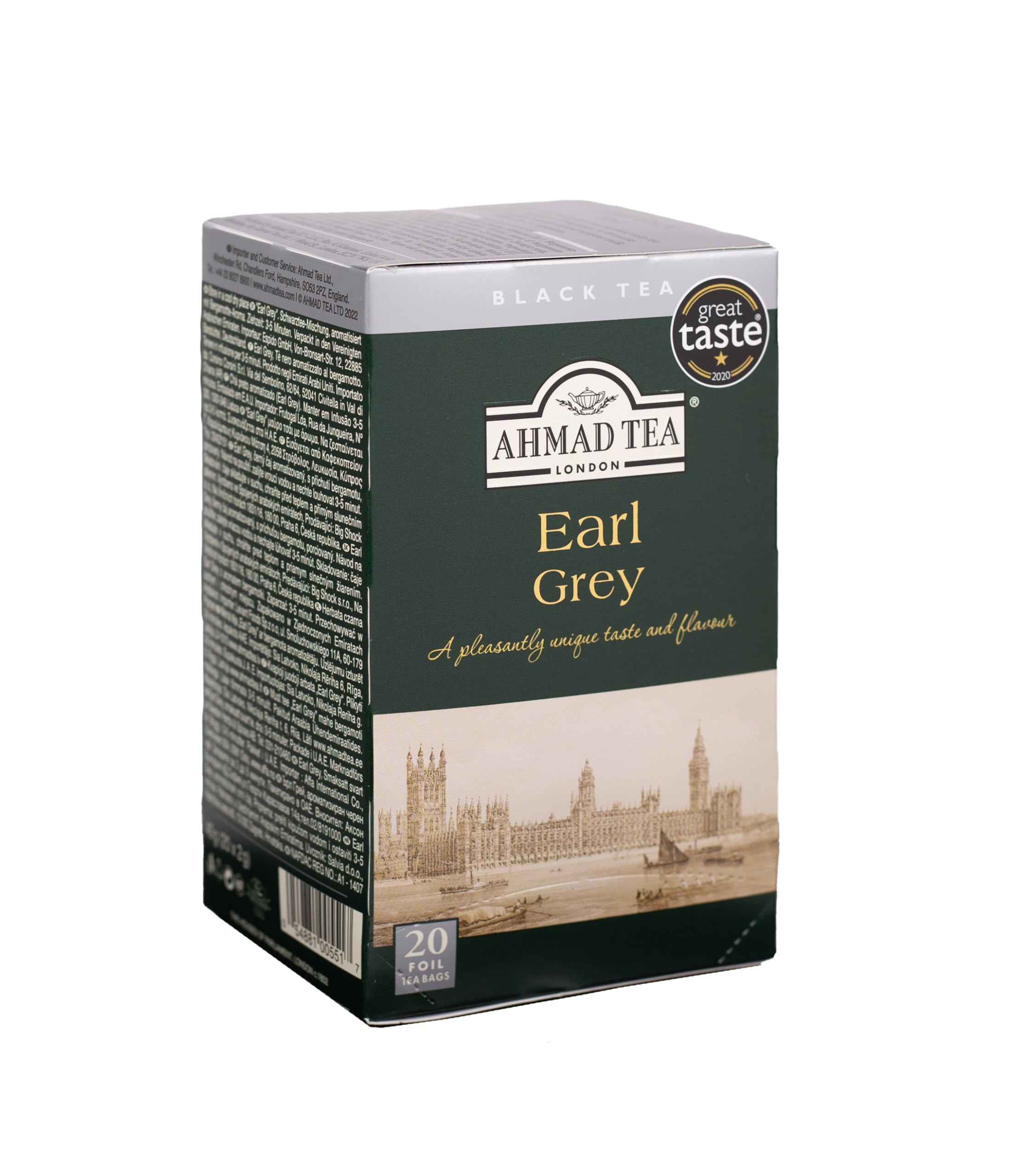 Ahmad Tea - Earl Grey Black Tea (20 Teabag Sachets) 6